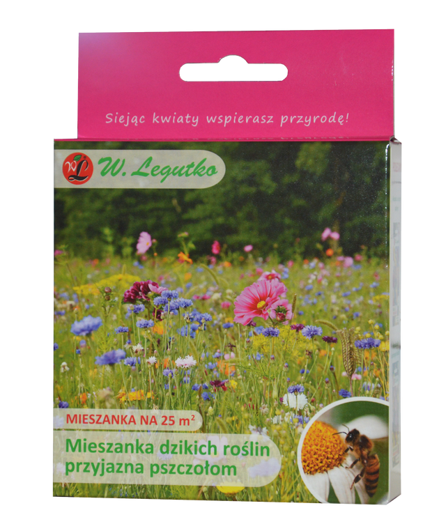 Nasiona dzikich roślin miododajnych 125 g / 25 m2 W.Legutko