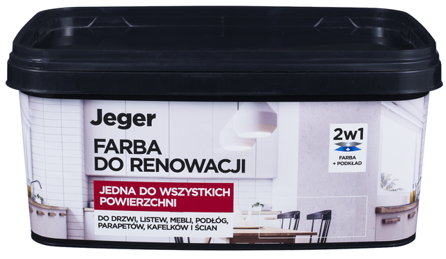 Farba do renowacji 2 l Biały JEGER