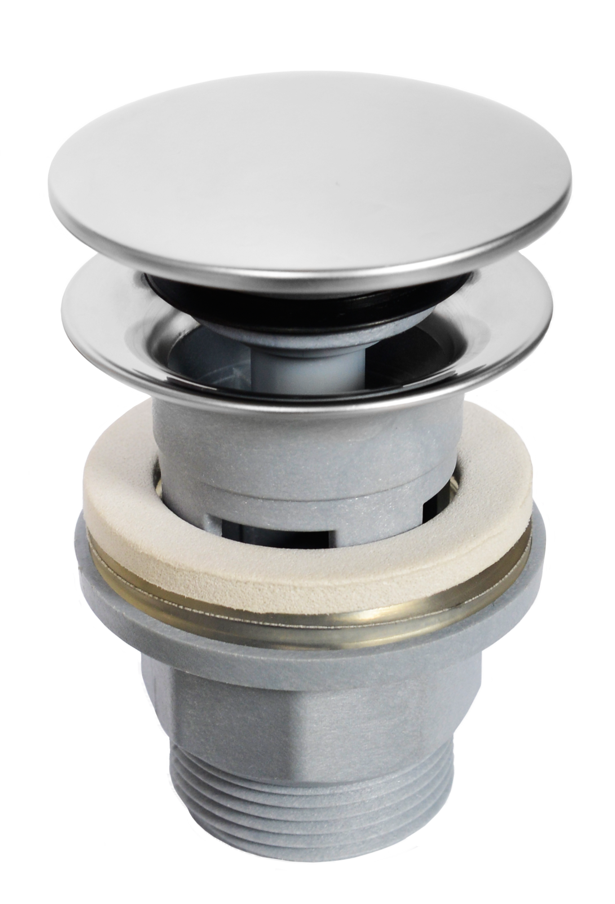 Korek spustowy KLIK-KLAK z przelewem 64 mm JANO - Leroy Merlin