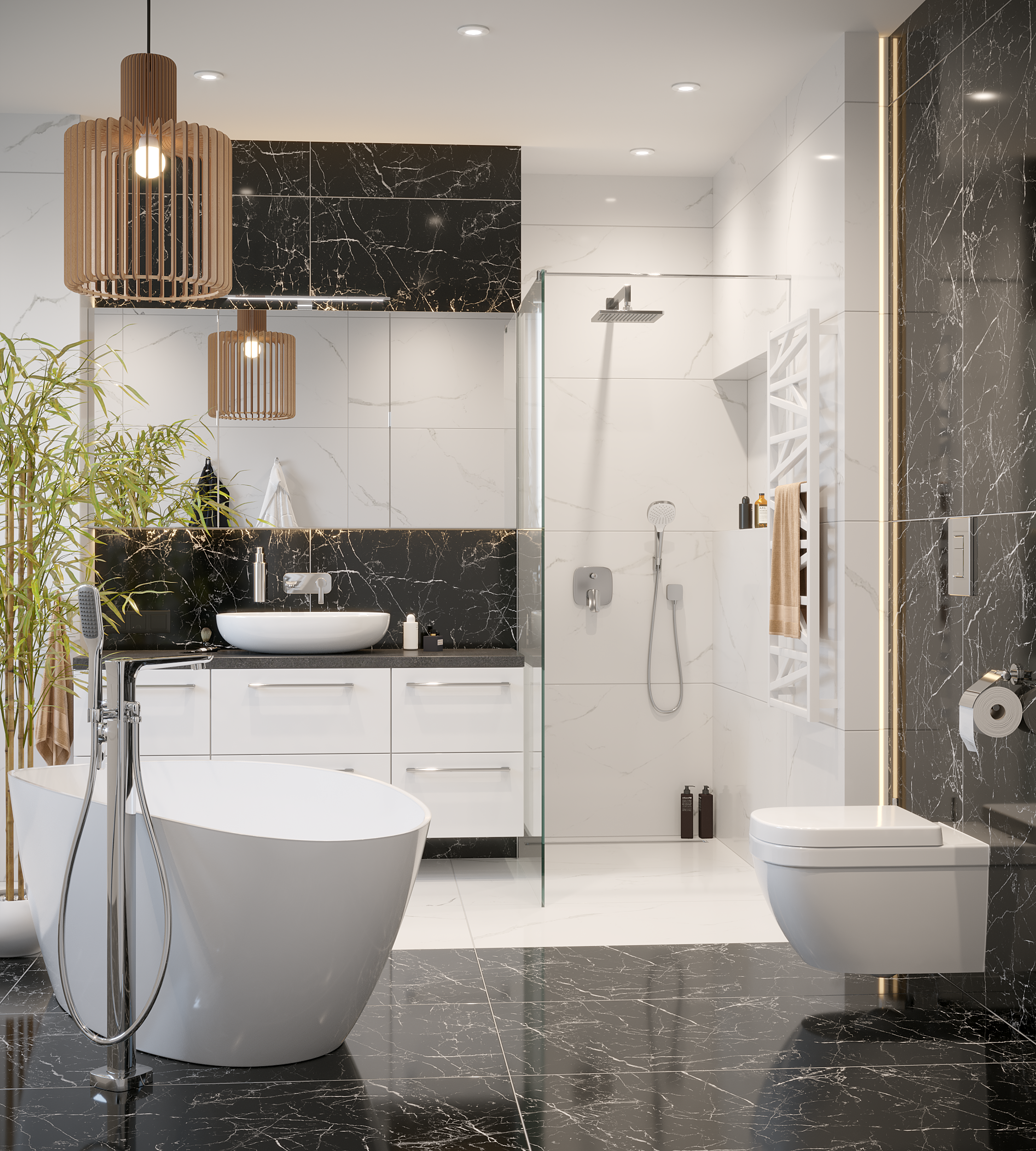 Wanna prostokątna Square 170 x 75 Sensea - 8