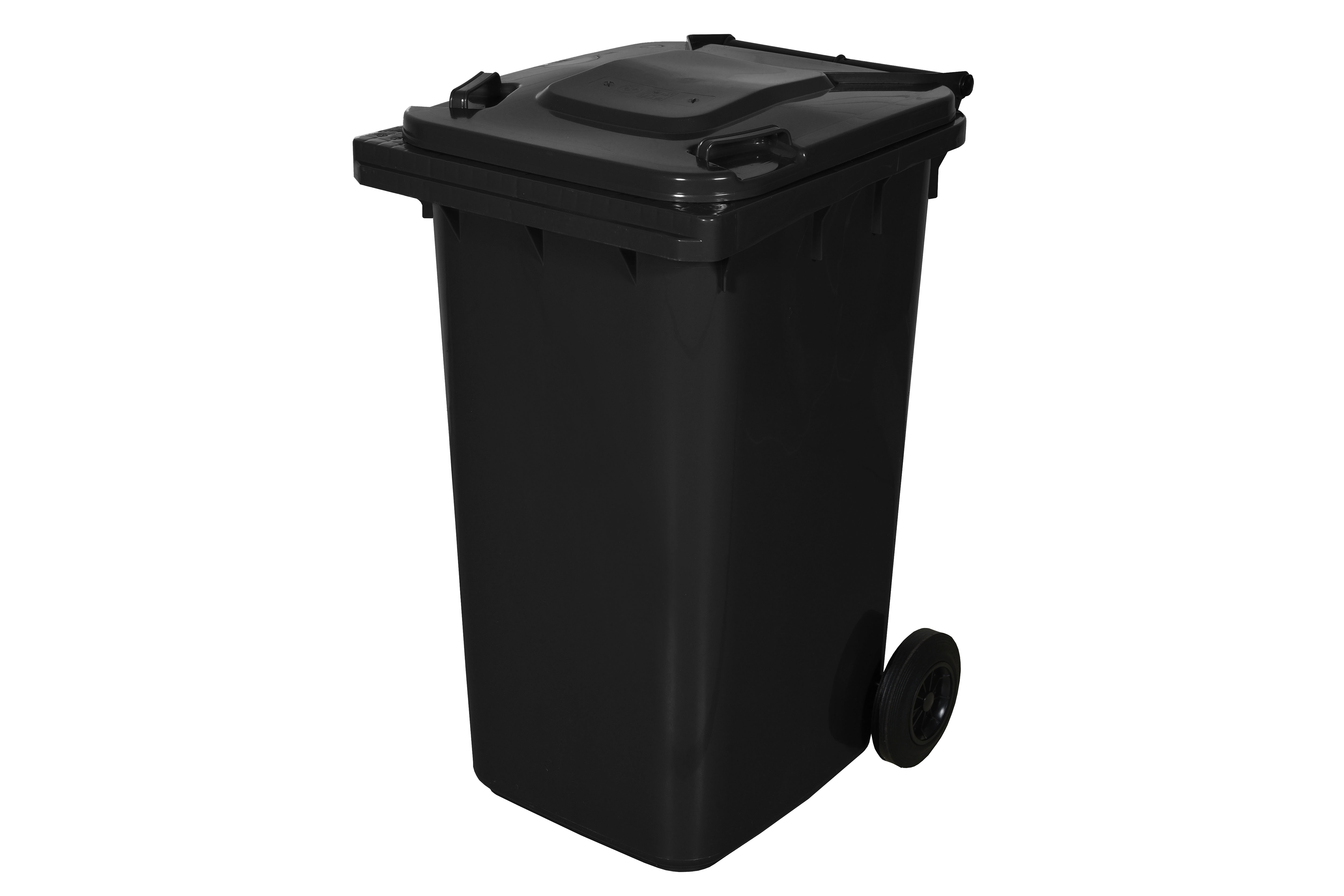 Pojemnik na odpady zmieszane 240l czarny - 2