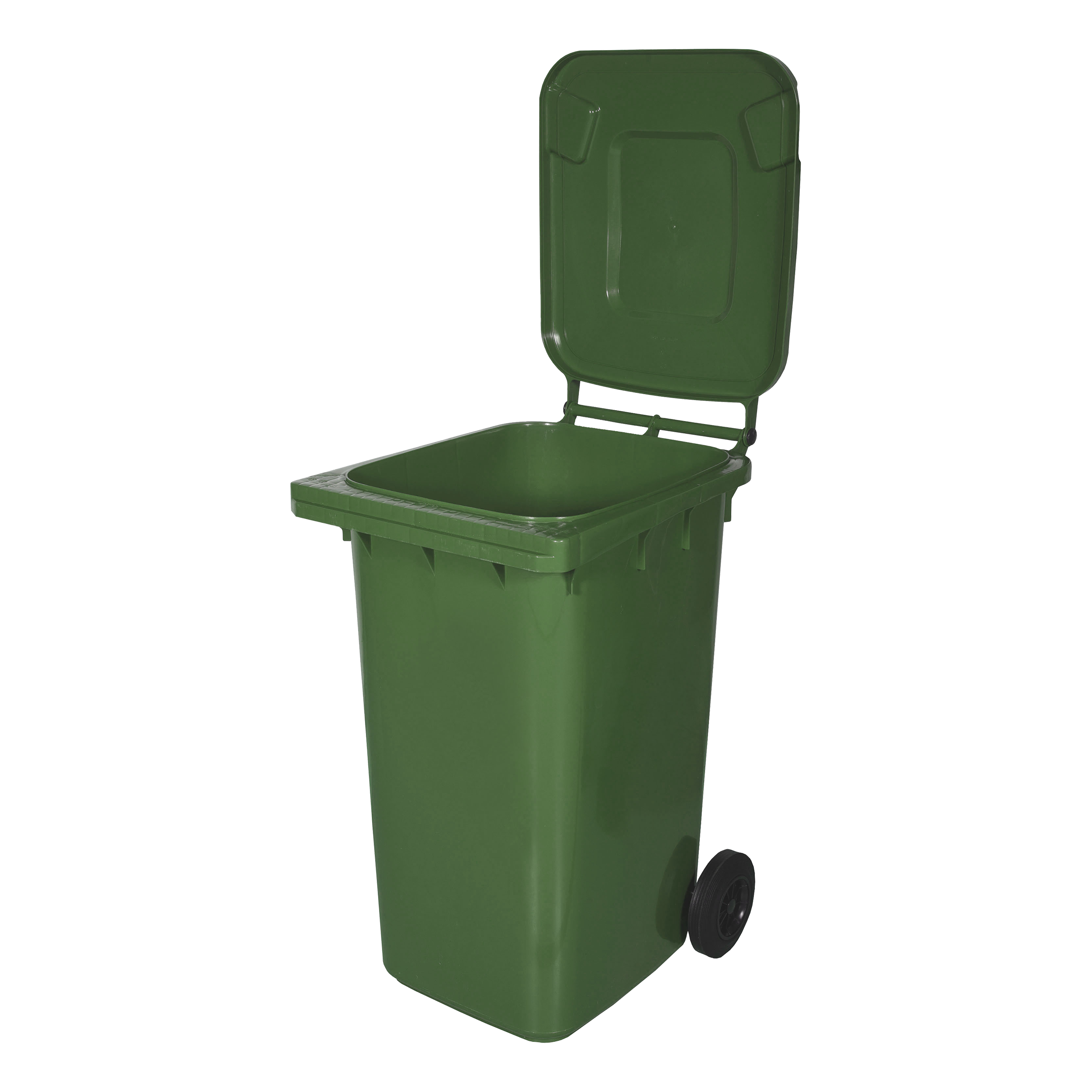 Pojemnik na odpady szklane 240l zielony