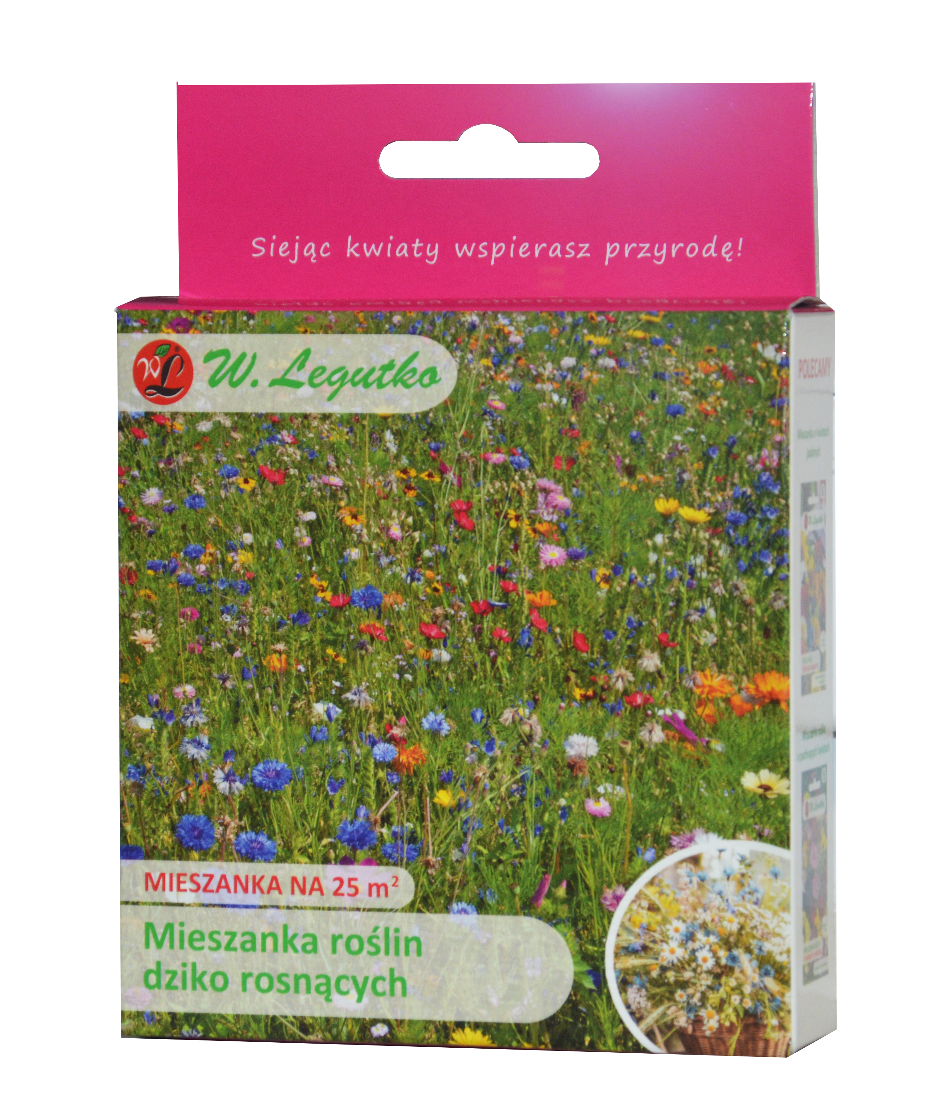 Nasiona roślin dziko rosnących 125g / 25m2 W.Legutko