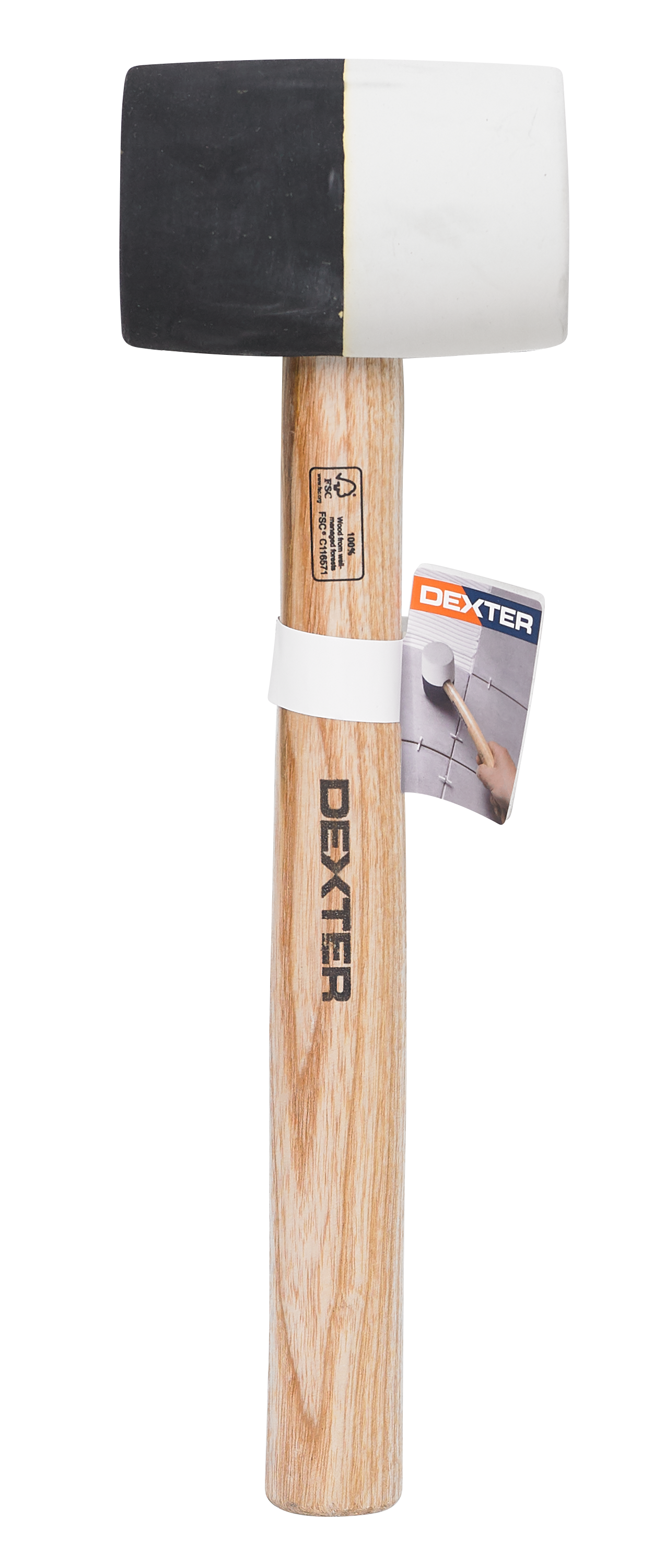 Młotek gumowy 550 g Dexter - 8