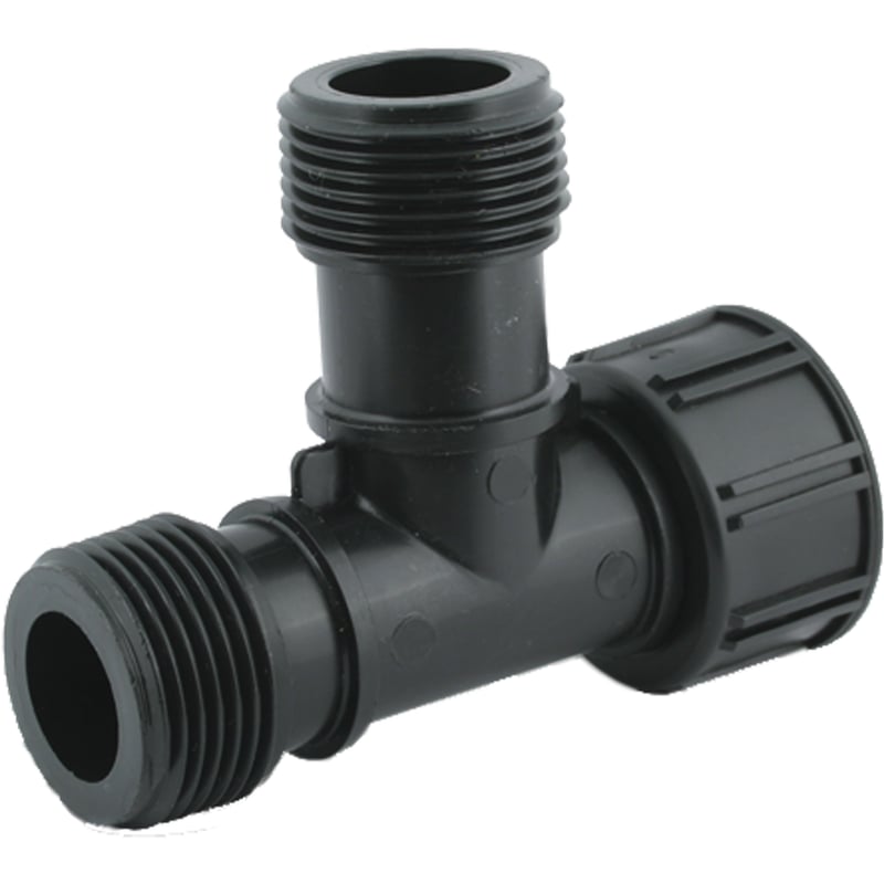 Trójnik do elektrozaworu 2xGZ1"-GW1"