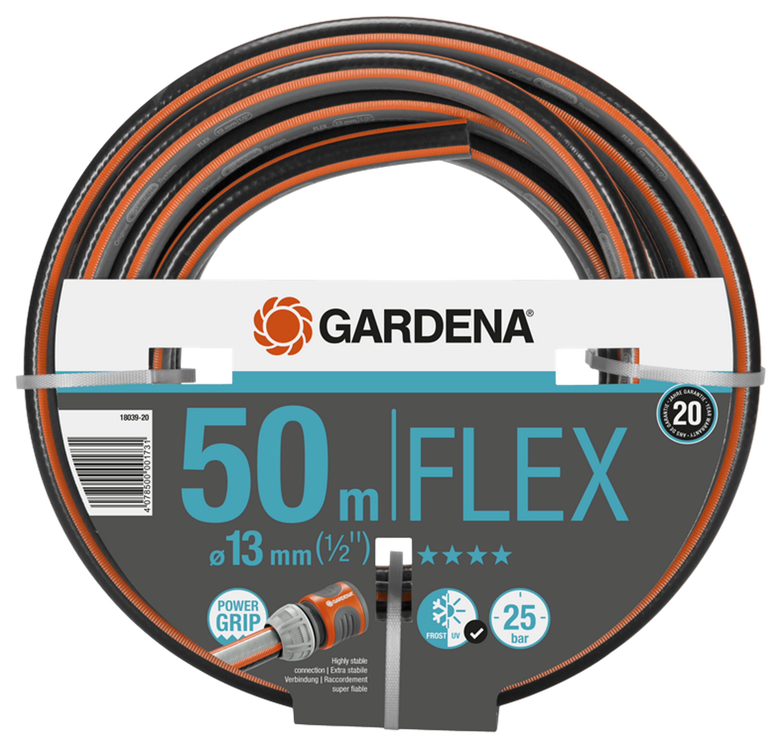 Wąż ogrodowy 12.5 mm(1/2") 50 m Gardena Comfort Flex