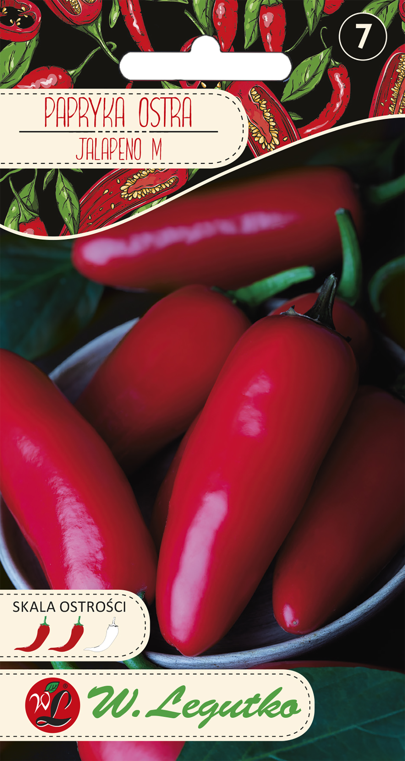 Papryka ostra Jalapeno nasiona W. Legutko