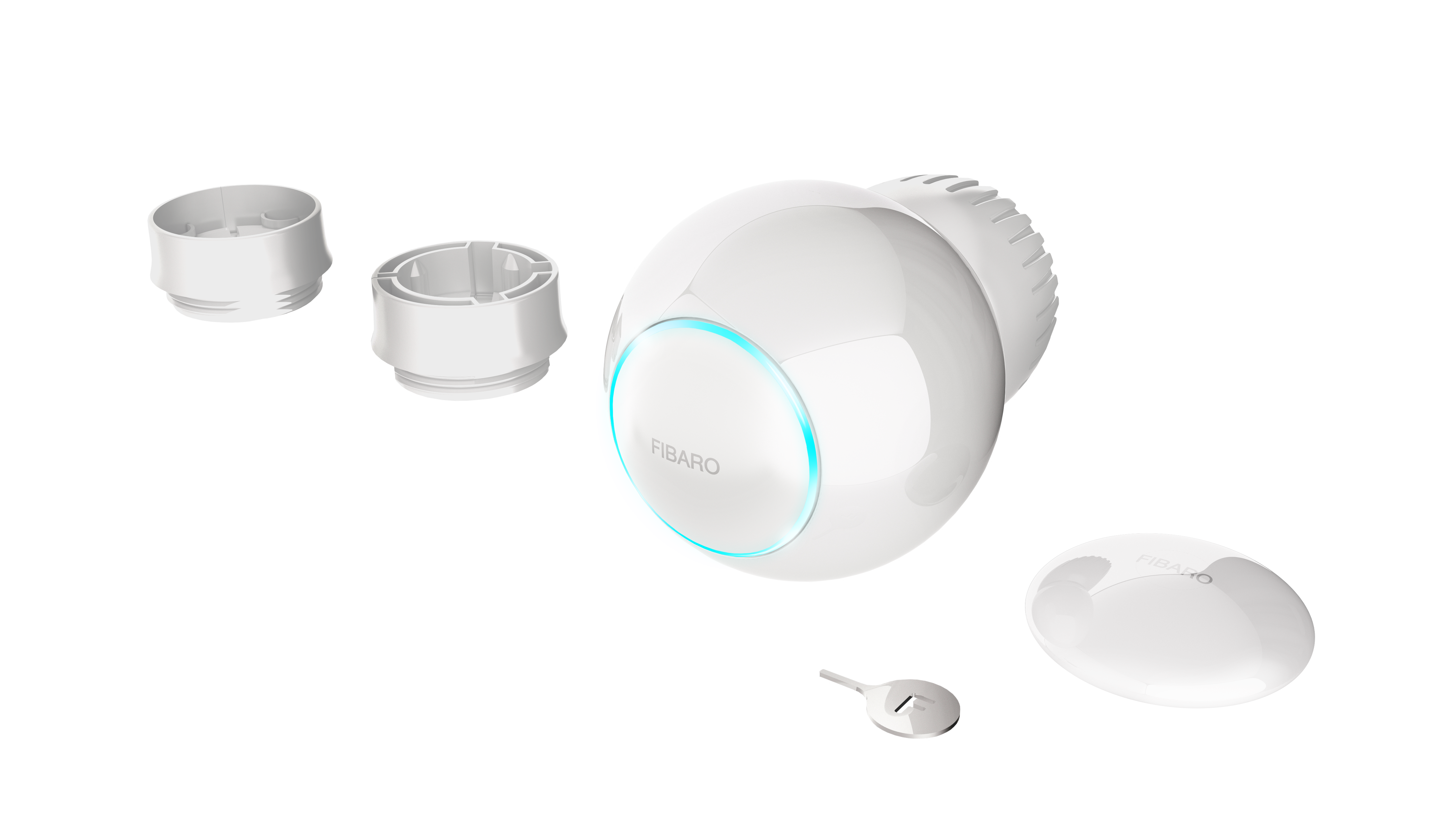 Inteligentna głowica termostatyczna The Heat Controller Starter Pack FIBARO