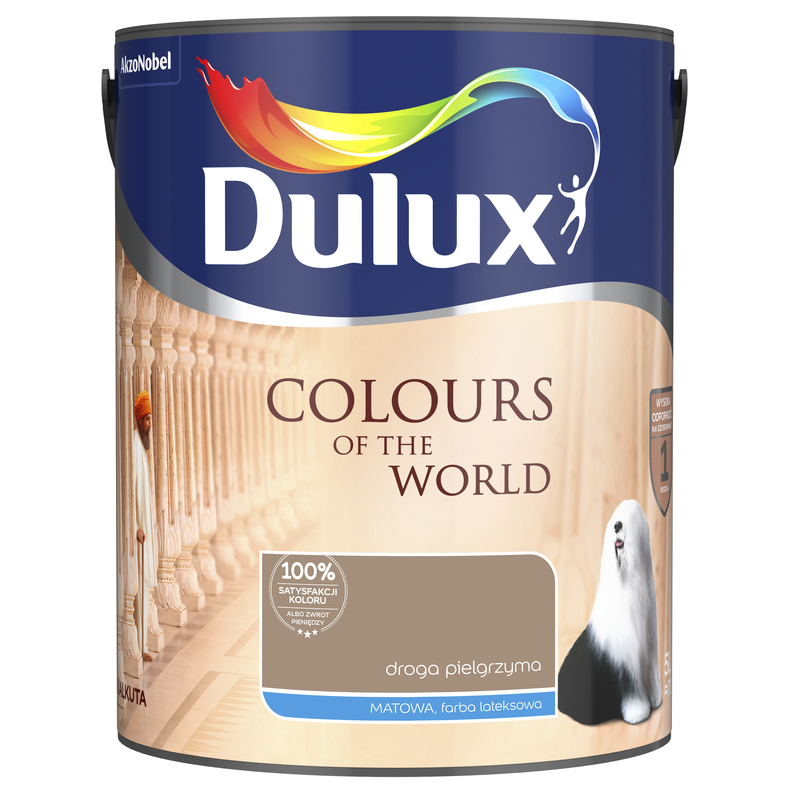 Farba Dulux Kolory świata Droga pielgrzyma 5 l