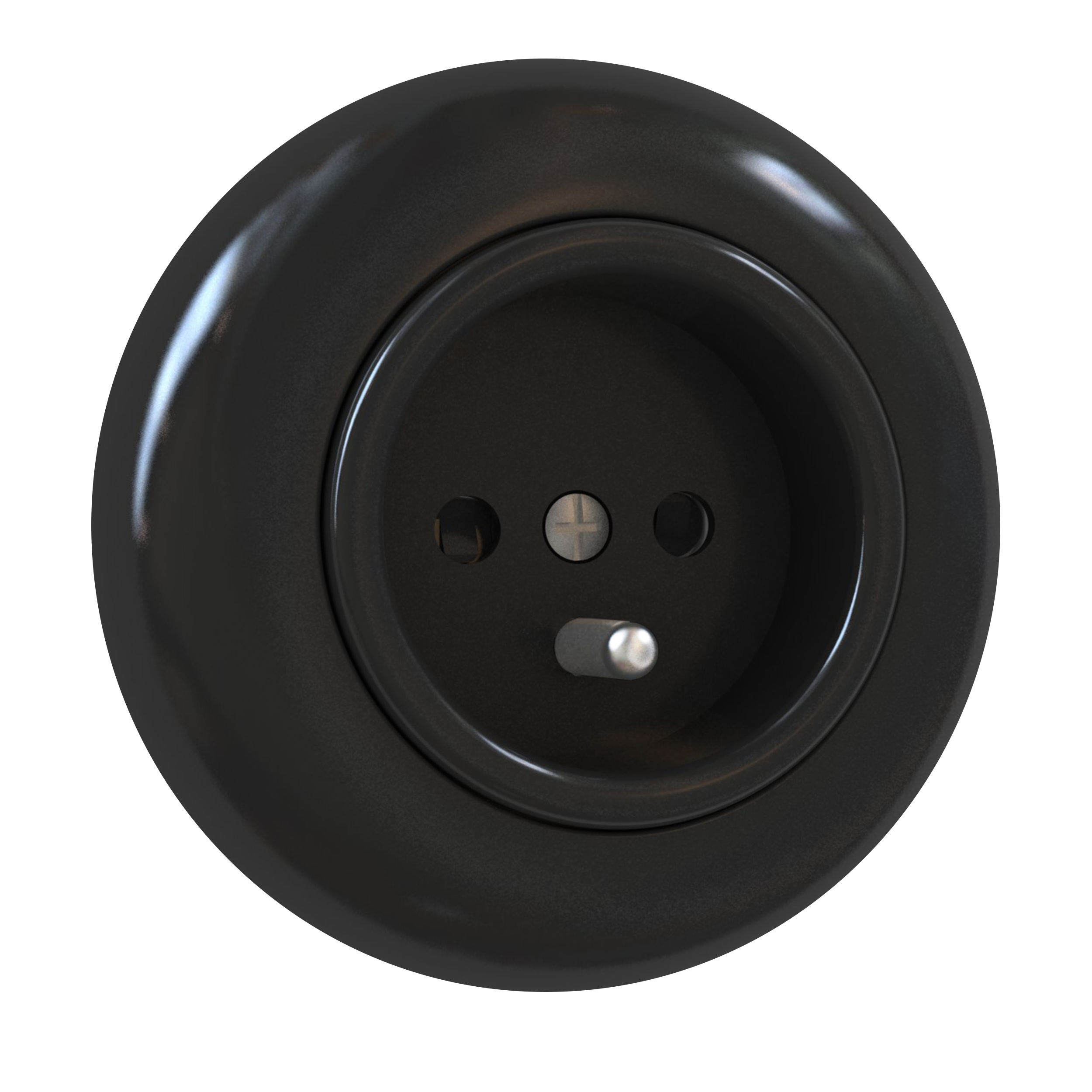 GniazdopojedynczeLF0001BLOFTczarnyDPM