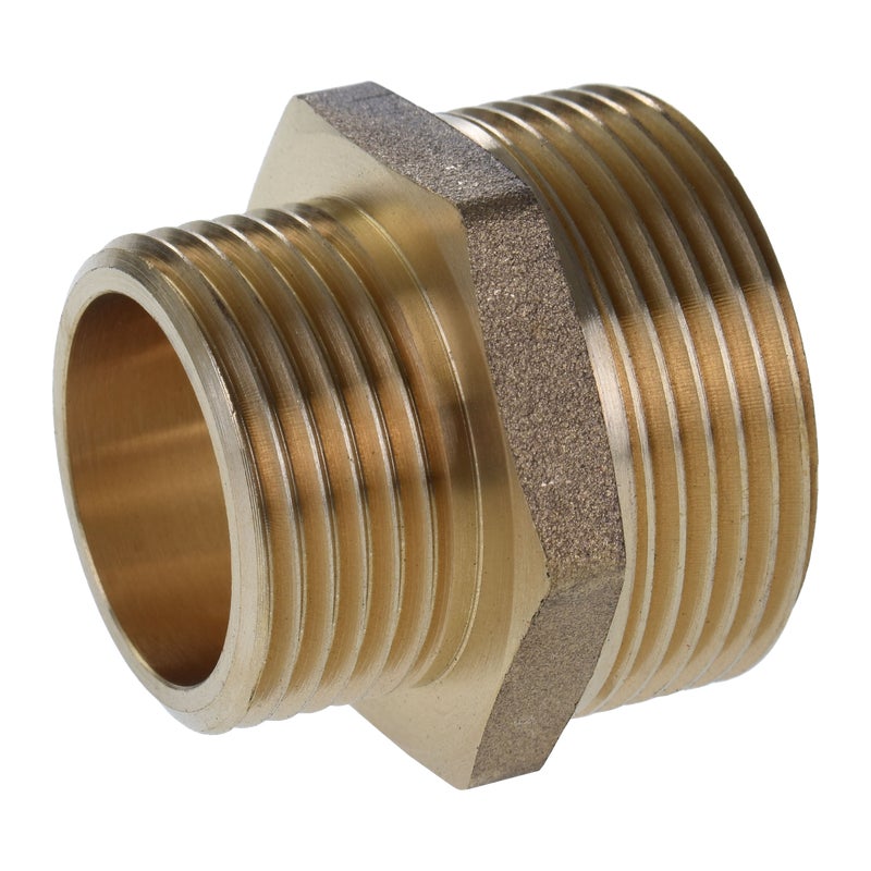 Złączka redukcyjna GZ1 1/4"-GZ1" mosiężna