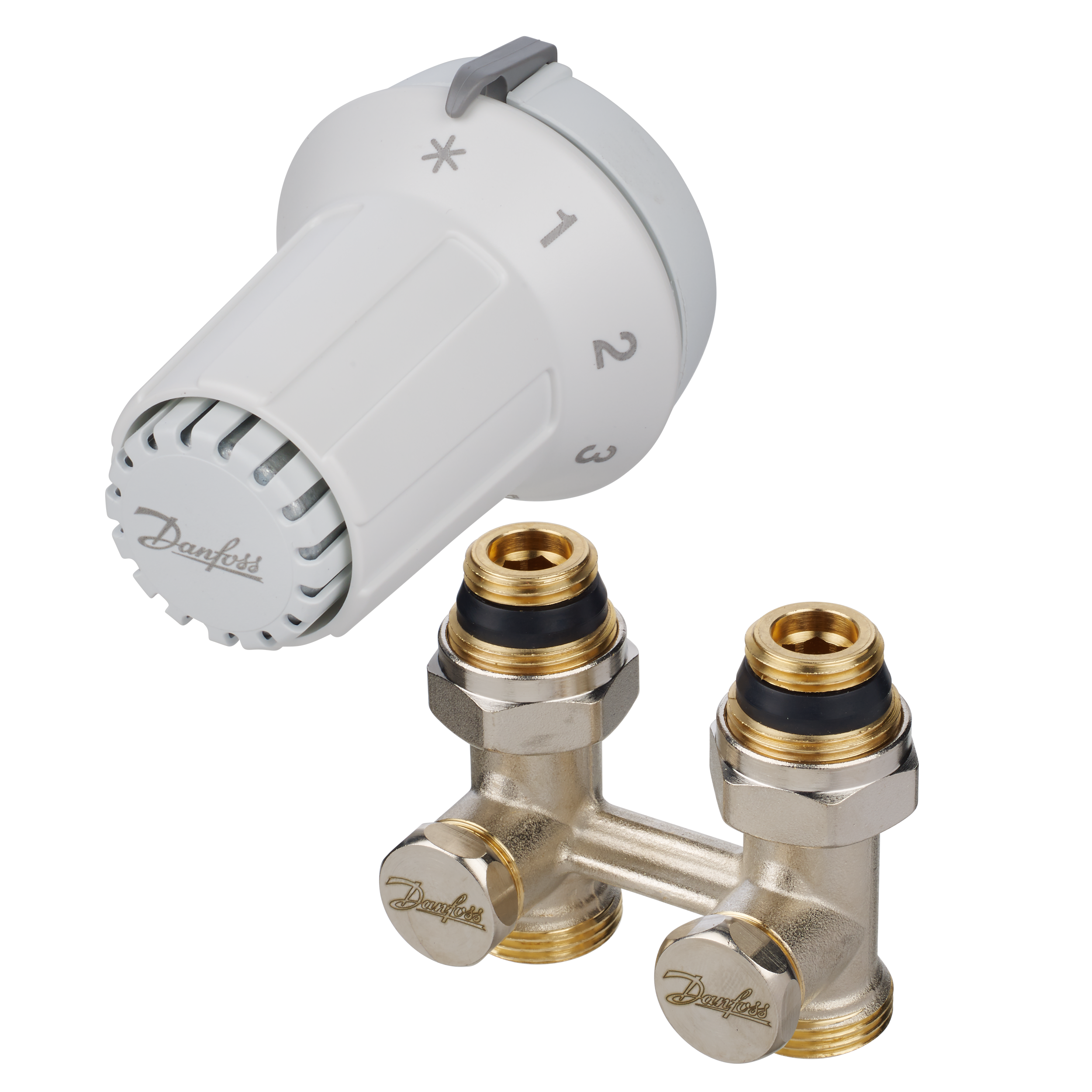 Zestaw termostatyczny 2EL PROSTY BOX MTRV DANFOSS