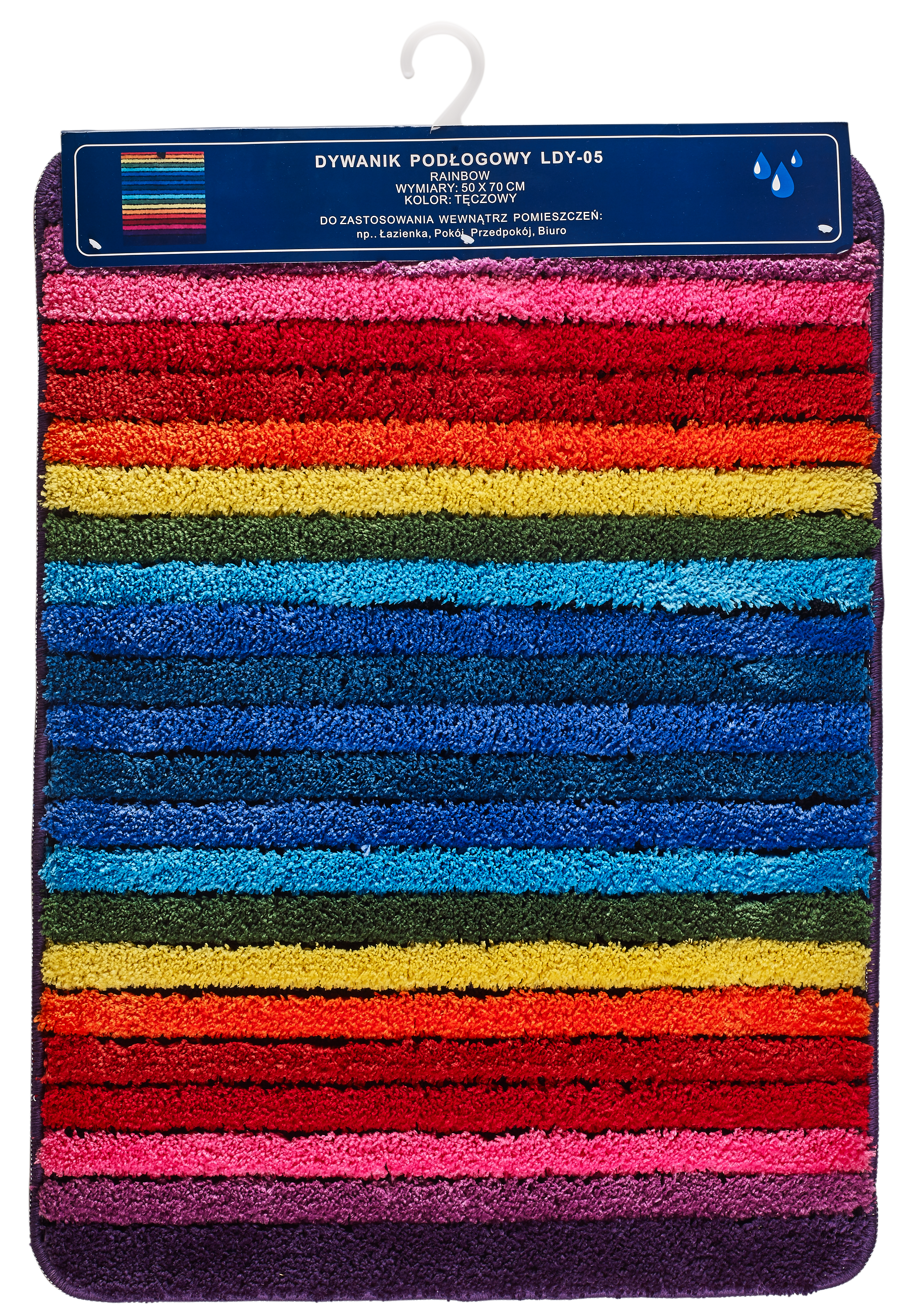 Dywanik łazienkowy Rainbow 50 x 70 - 3