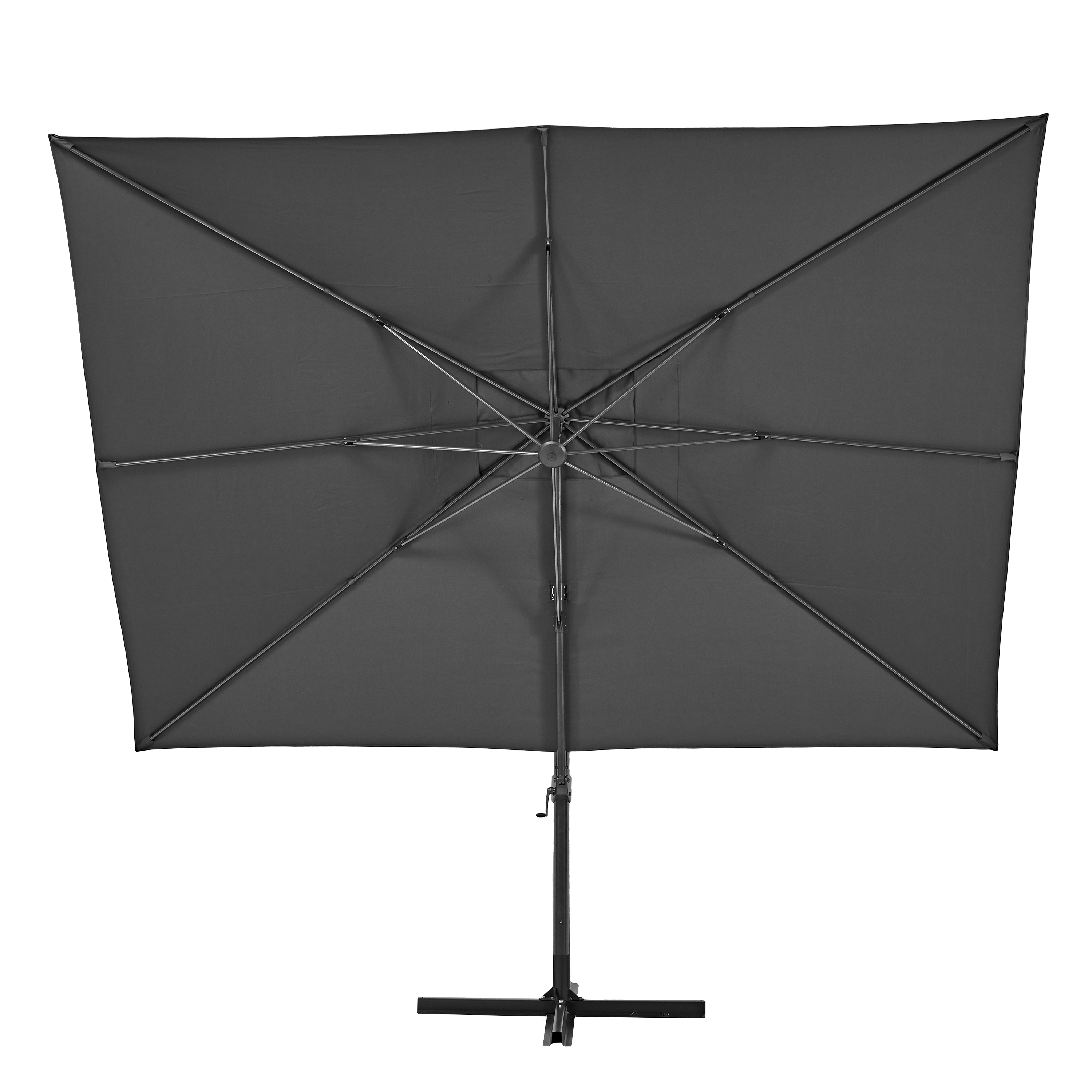 Parasol ogrodowy Aura 290x390x275 cm antracytowy Naterial - 14