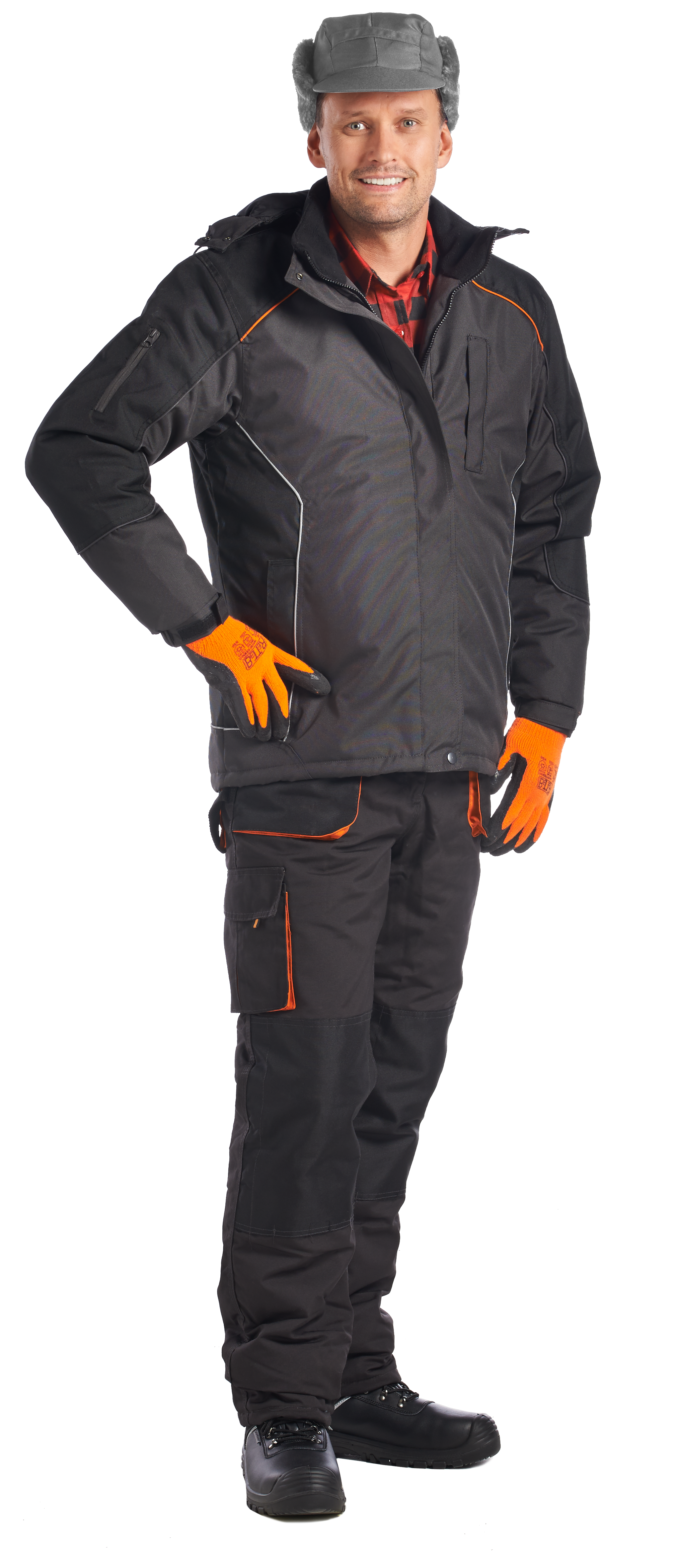 Koszula flanelowa XXL czerwona LUX - 2