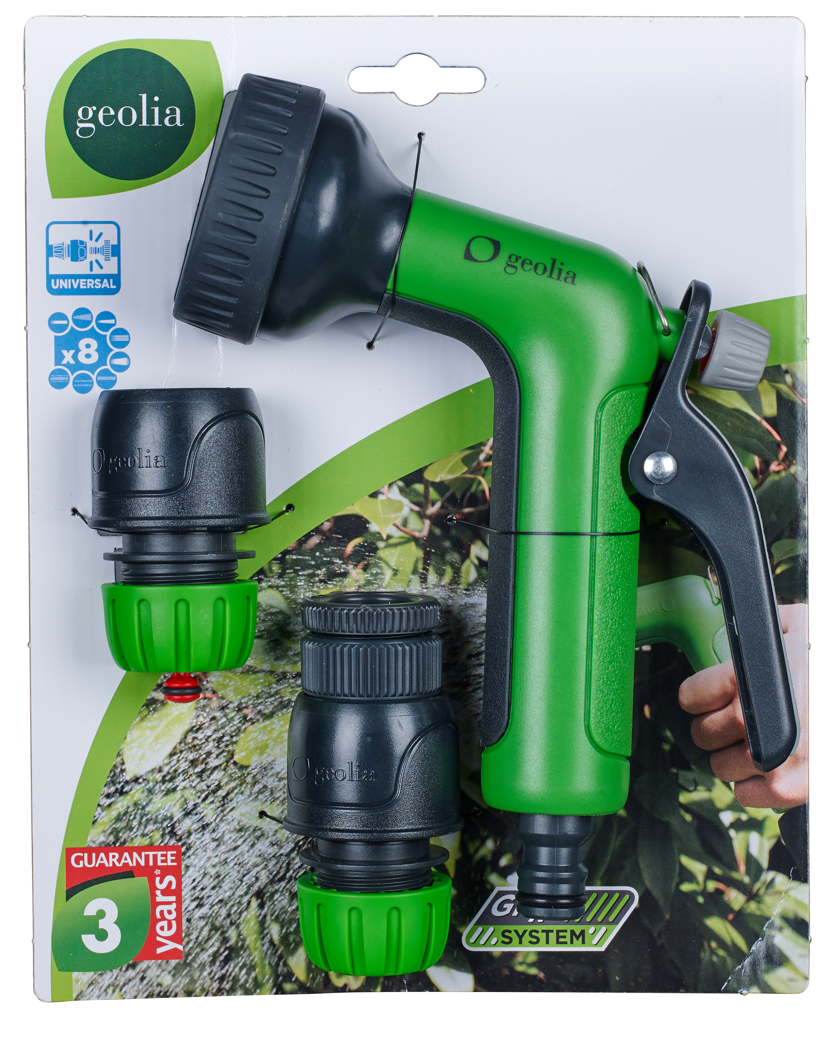 Pistolet do podlewania 8 funkcji Geolia - 10