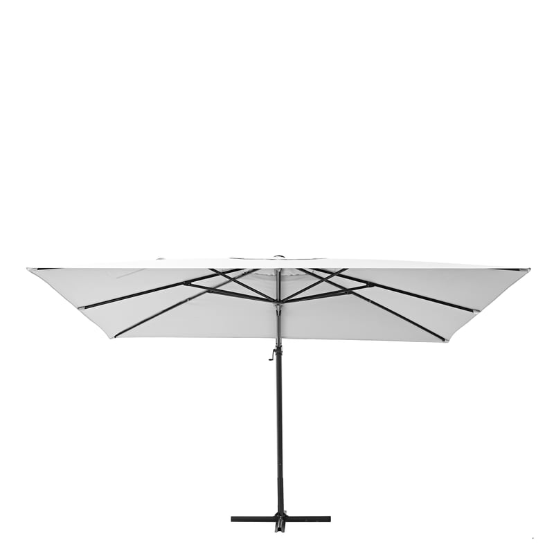 Parasol ogrodowy Aura 290x390x275 cm biały Naterial