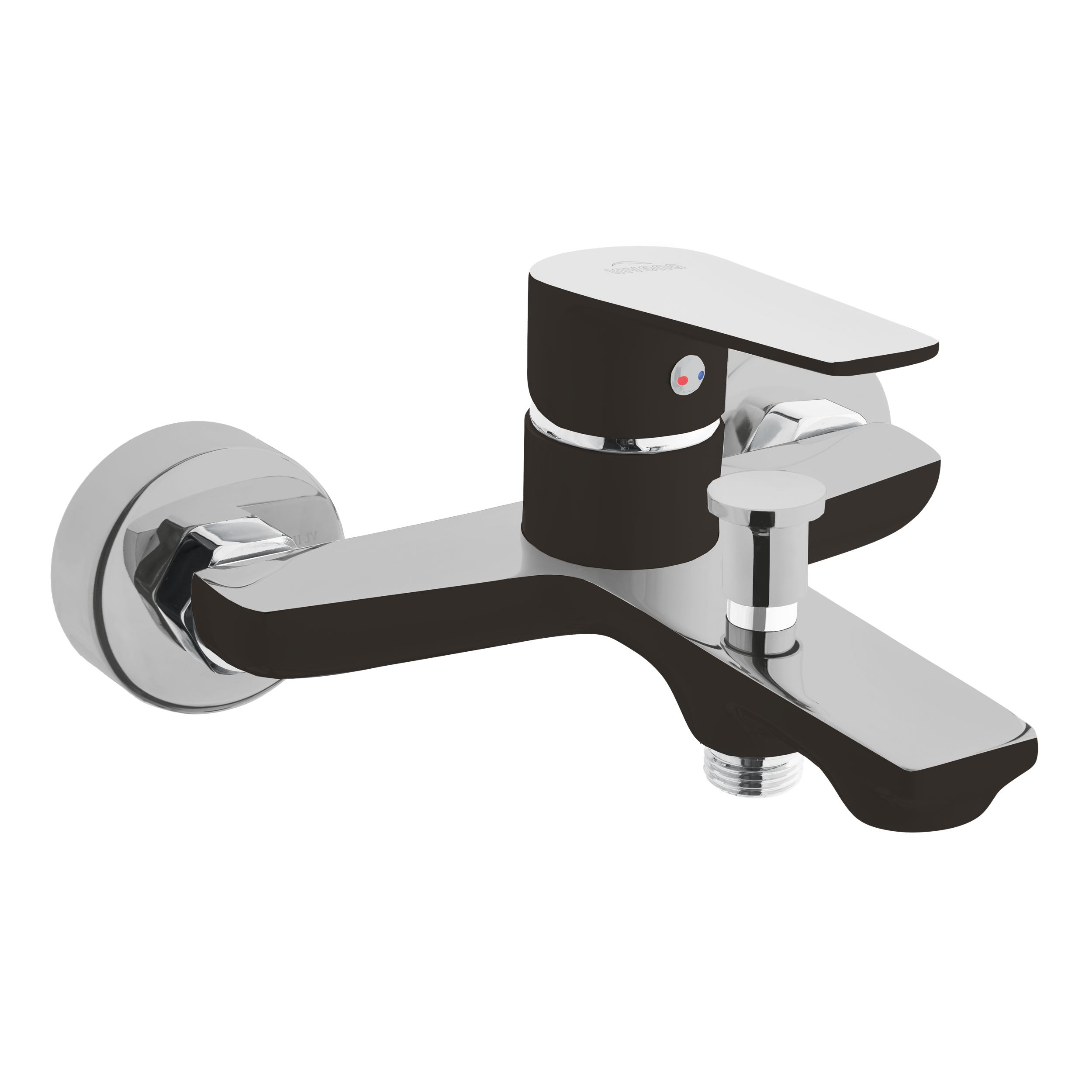 Bateria wannowa czarna Dokos Invena