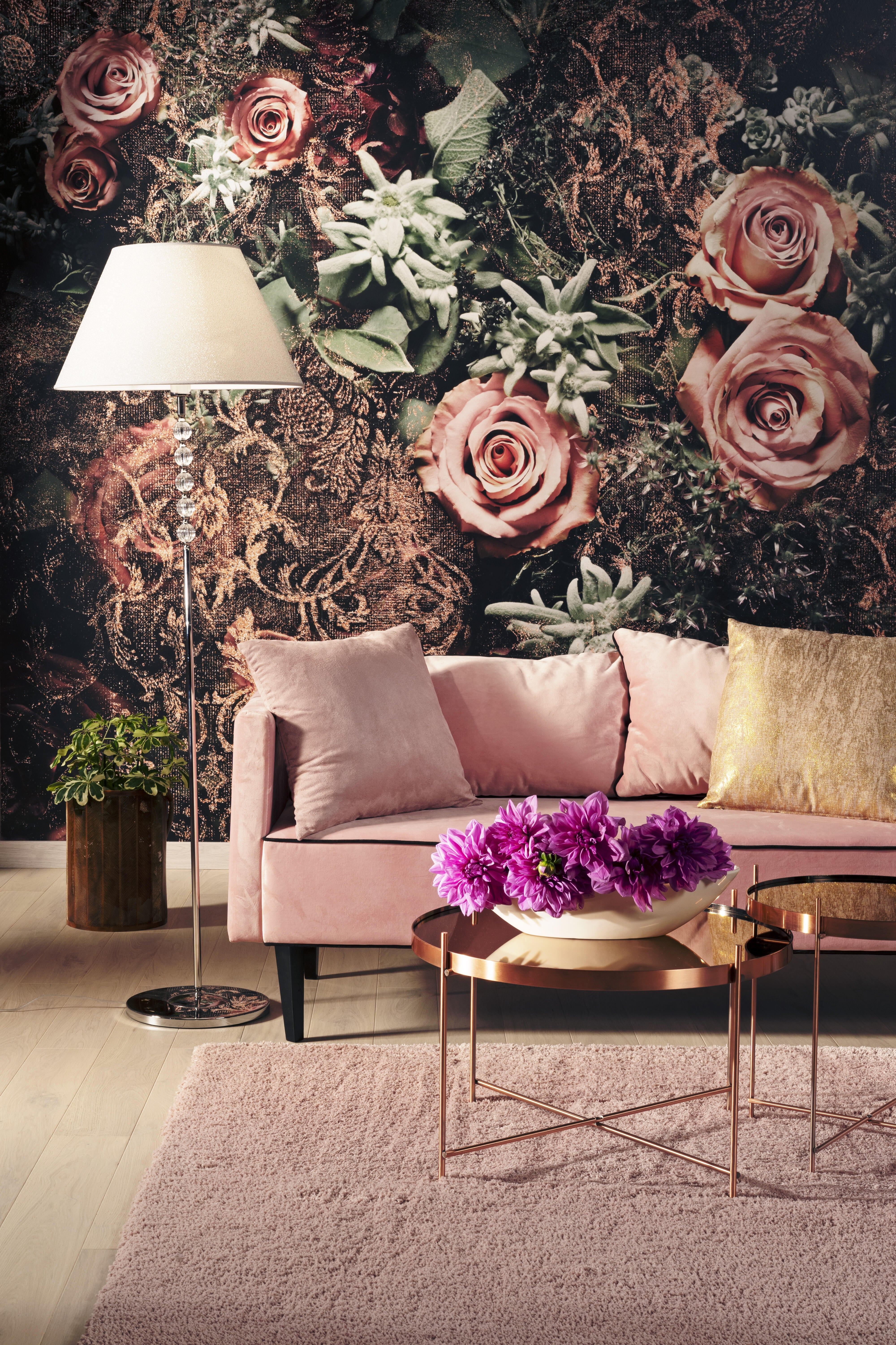 Poduszka Marble złota 45 x 45 cm Inspire - 14