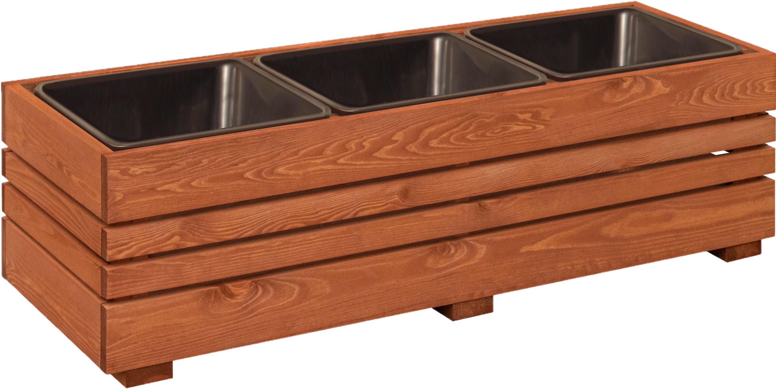 Donica duża Goteborg 109x41x32 cm wiśnia Werth-Holz