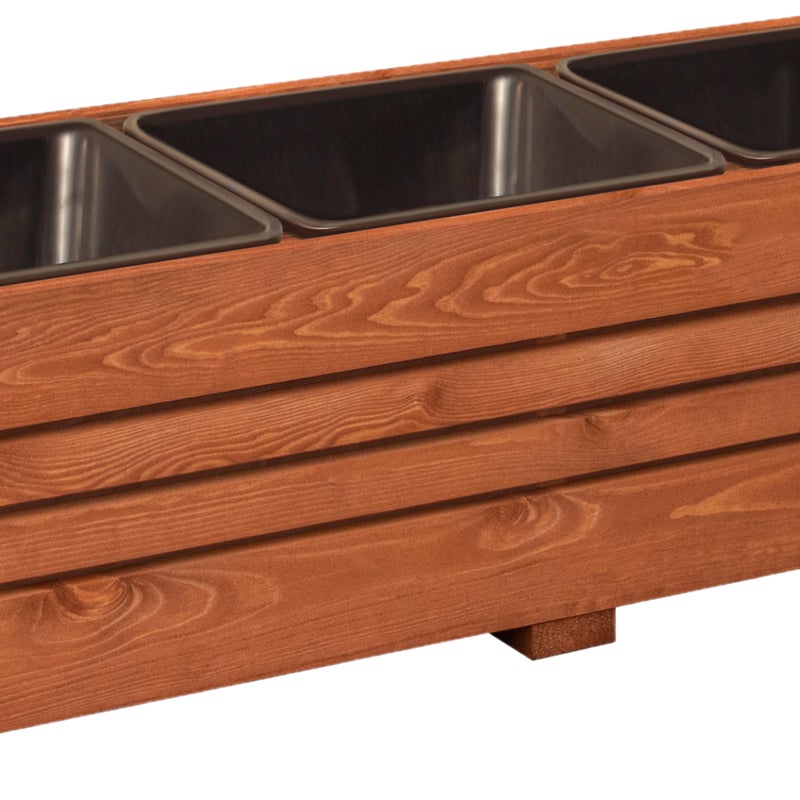 Donica duża Goteborg 109x41x32 cm wiśnia Werth-Holz