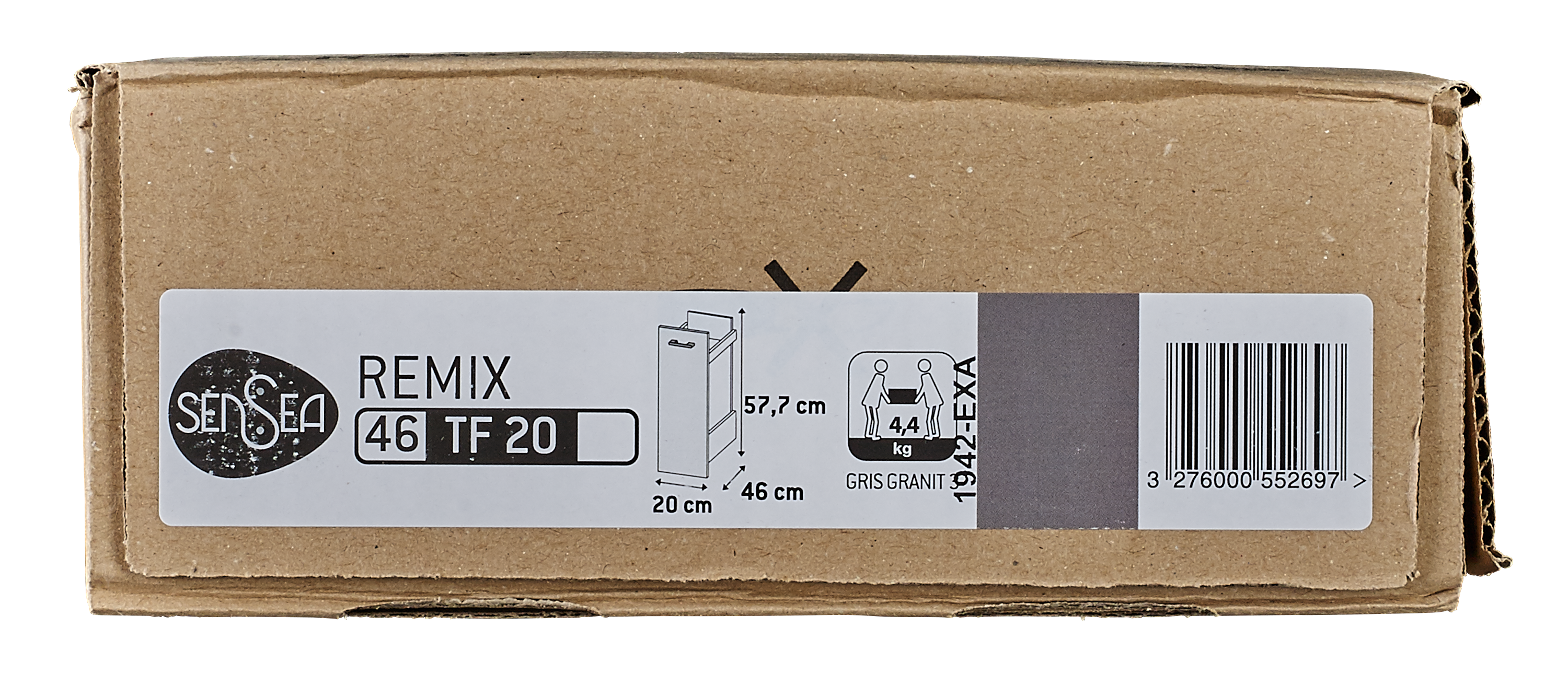 Szuflada do mebli łazienkowych (modułowych) 20 X 57.7 Sensea - 2