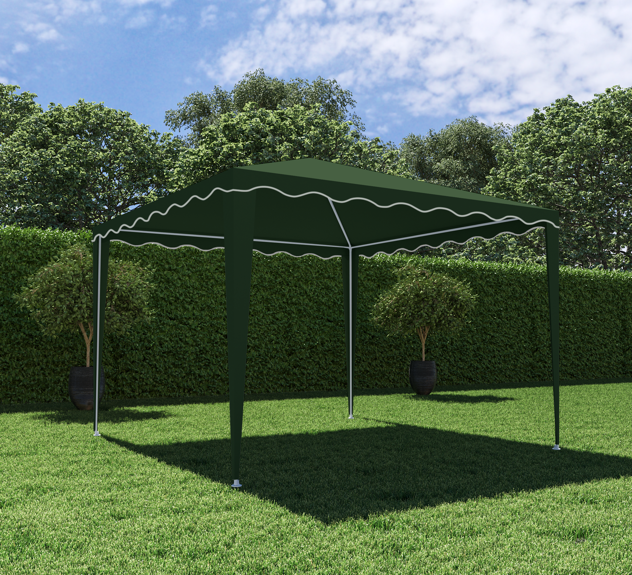 Pawilon ogrodowy Pico 295x295x250 cm zielony Naterial - 3