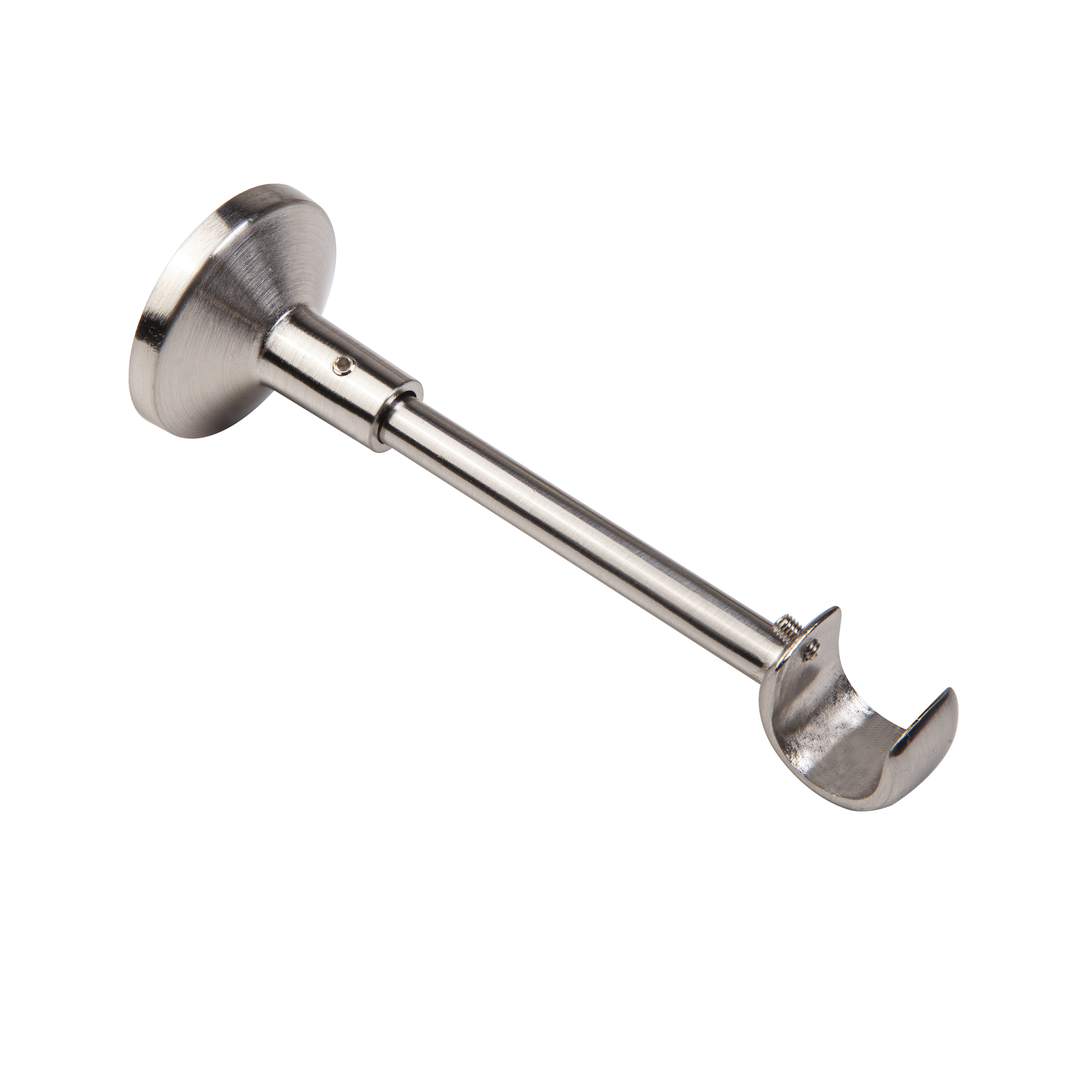 Wspornik do karnisza 19 mm pojedynczy efekt stali 150 mm Inspire