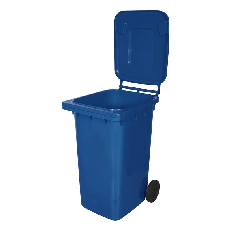 Pojemnik na odpady papierowe 240l niebieski