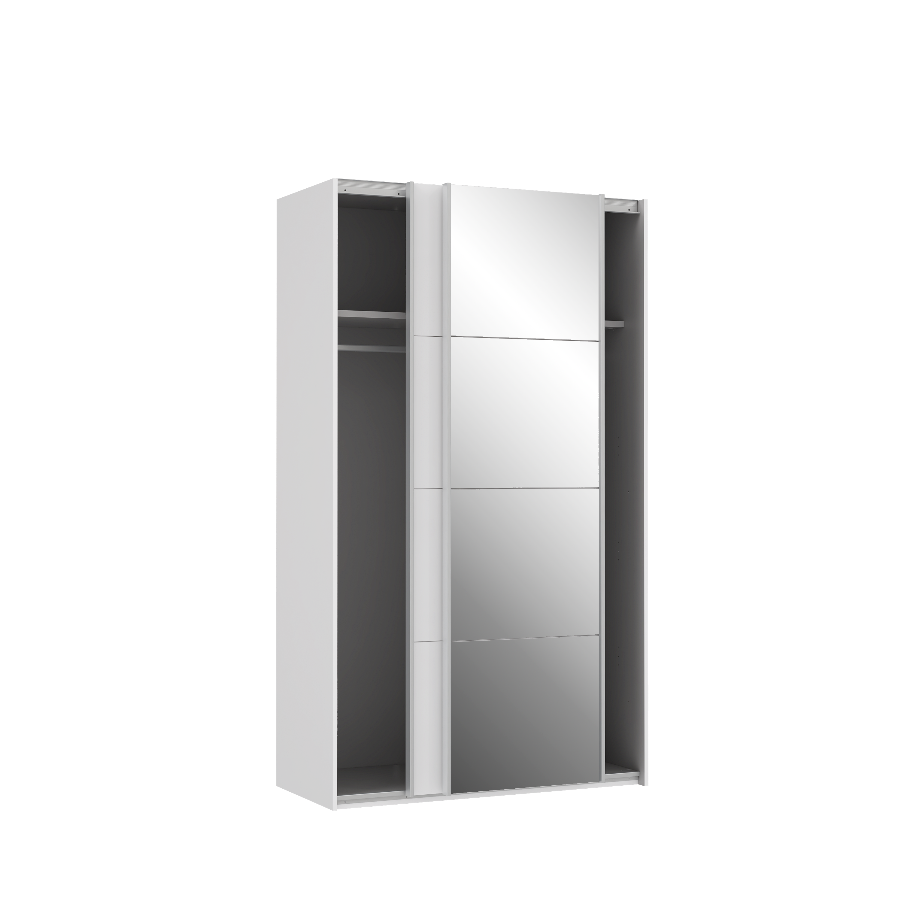 Szafa ubraniowa z drzwiami przesuwnymi Sapporo SPRS42412-C04 Forte - 2