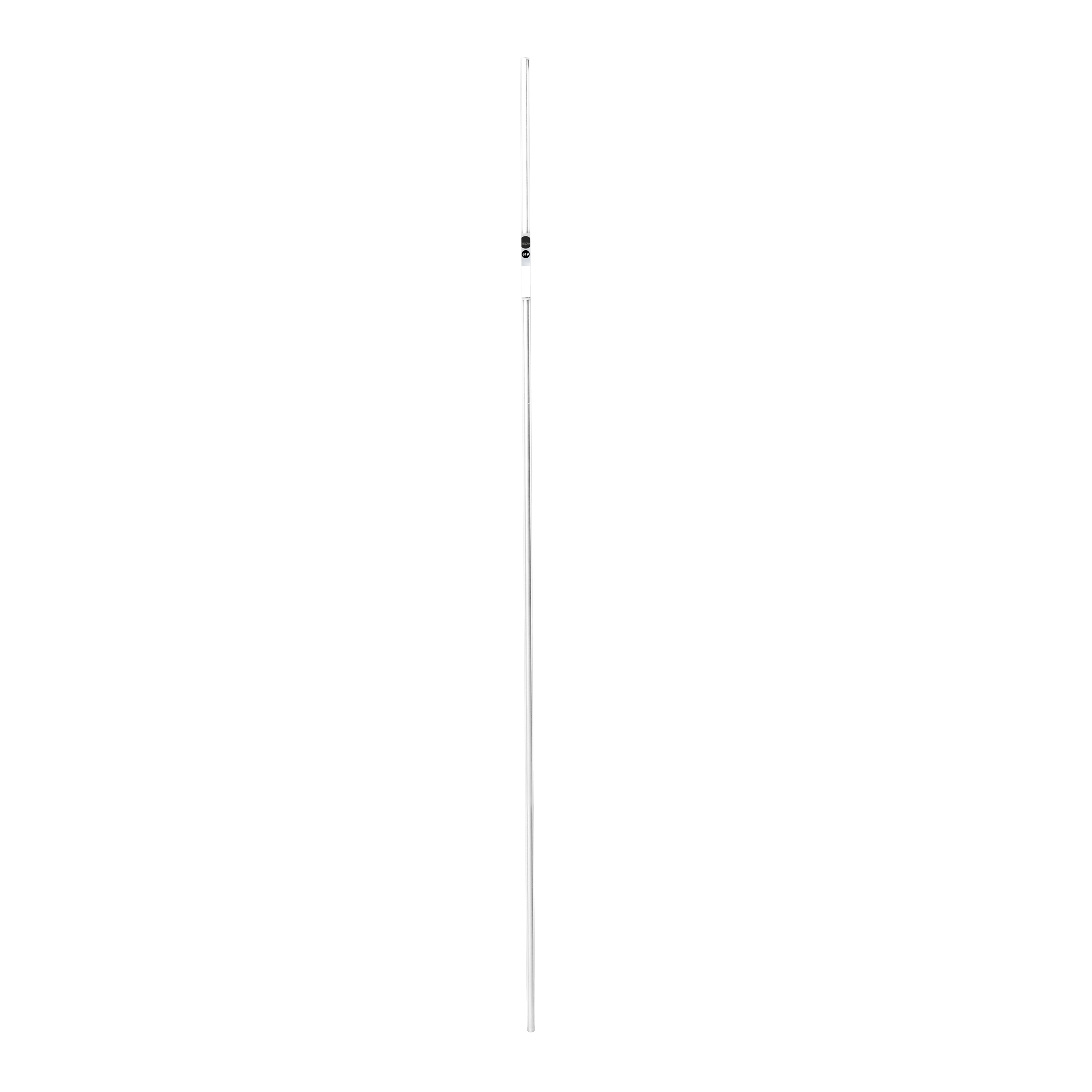 Drążek do karnisza 200 cm biały mat 19 mm metalowy Inspire - 2