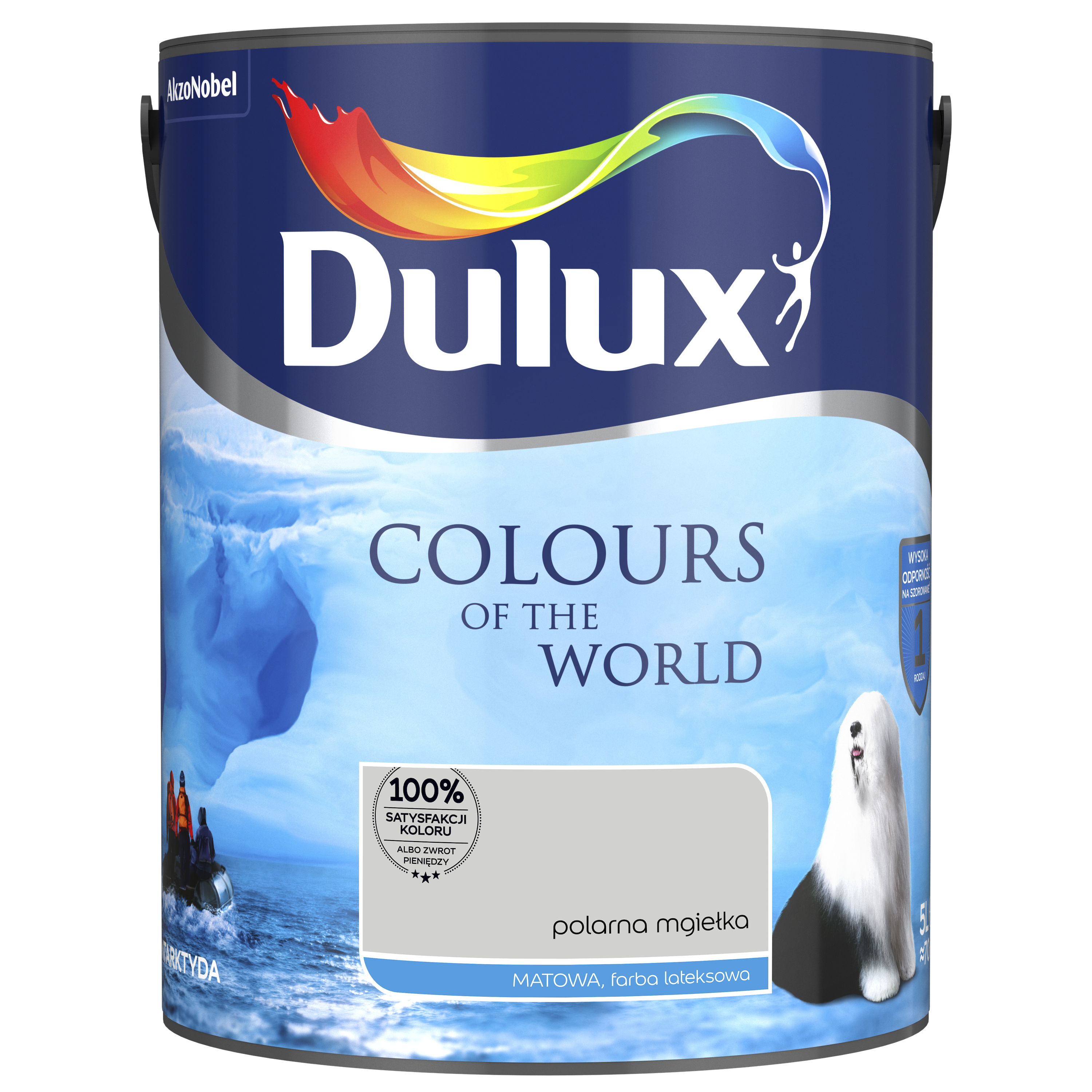 Farba Dulux Kolory świata Polarna mgiełka 5 l