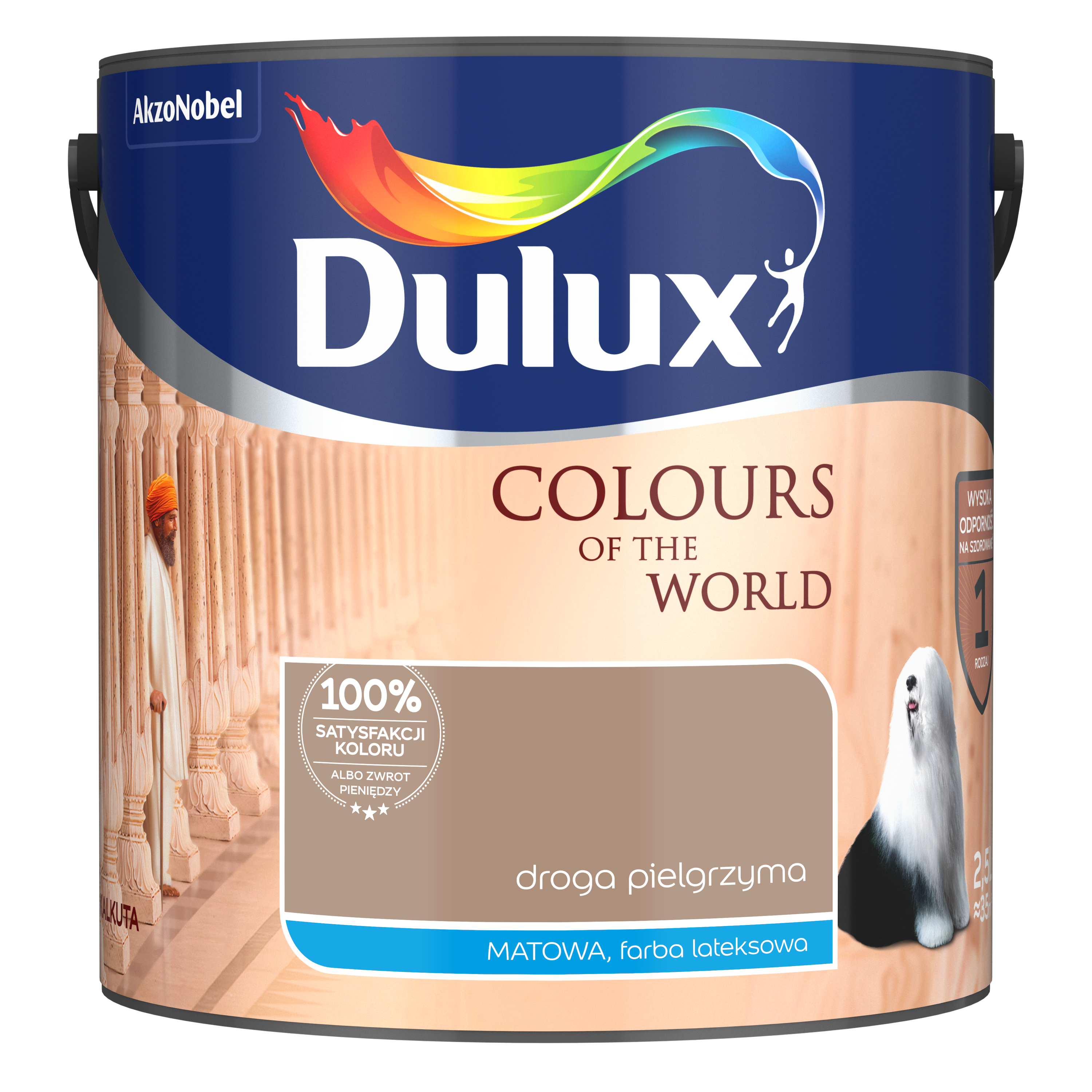 Farba Dulux Kolory świata Droga pielgrzyma 2.5 l