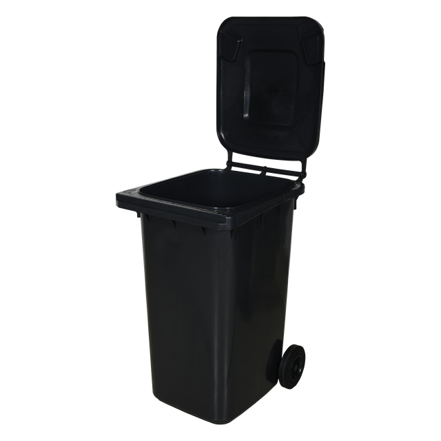 Pojemnik na odpady zmieszane 240l czarny
