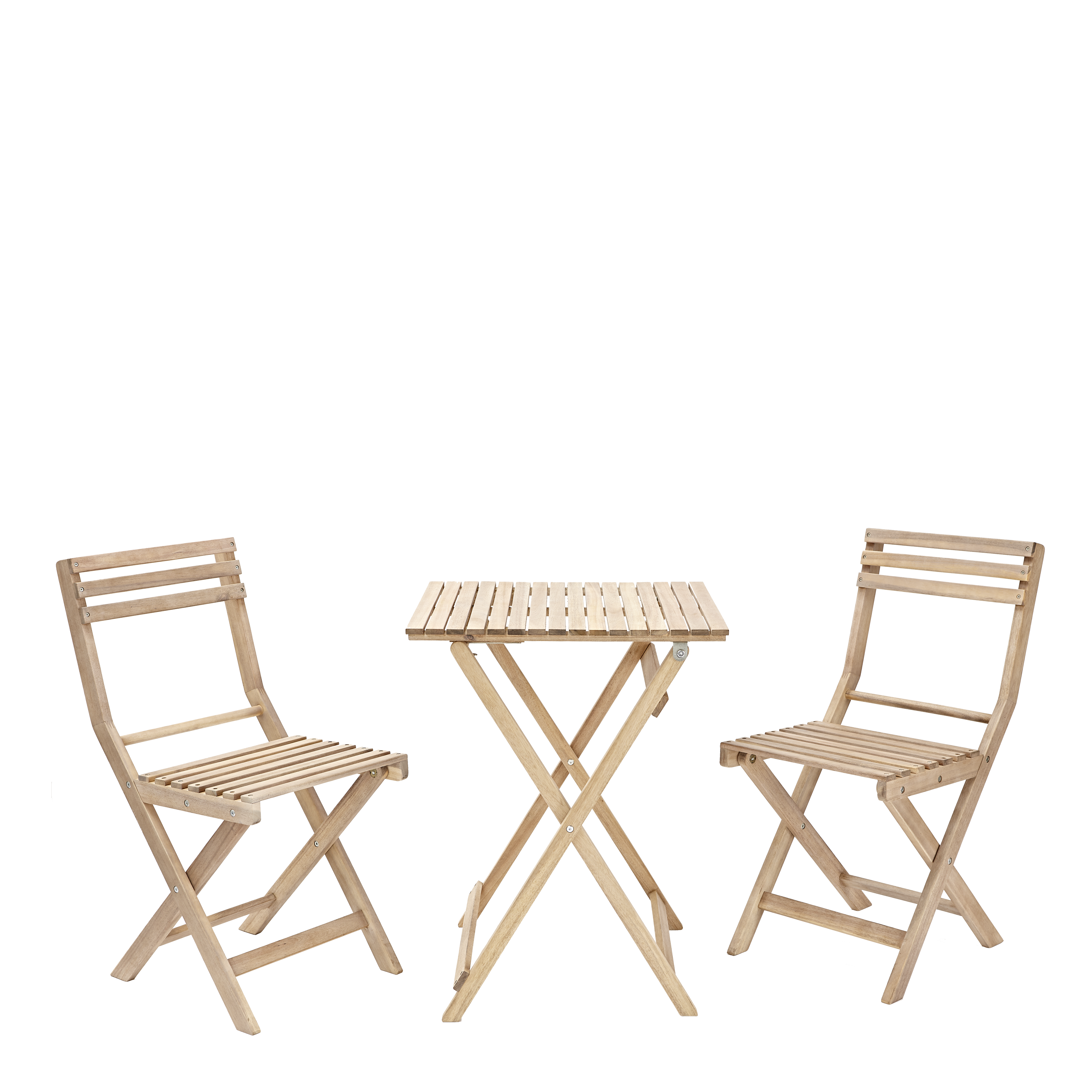 Meble balkonowe zestaw Solis drewniane Naterial