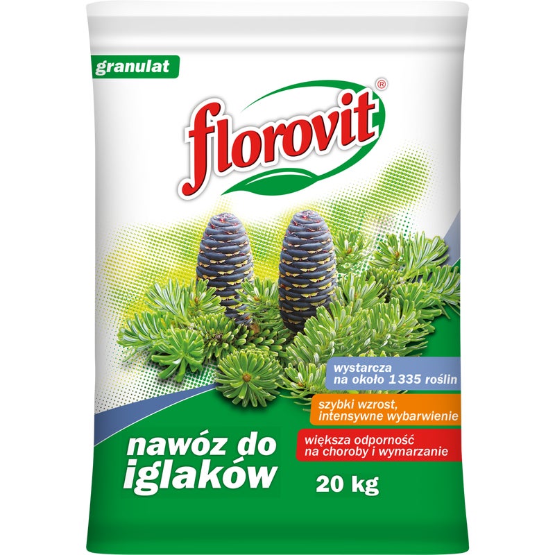 Nawóz do iglaków 20kg Florovit