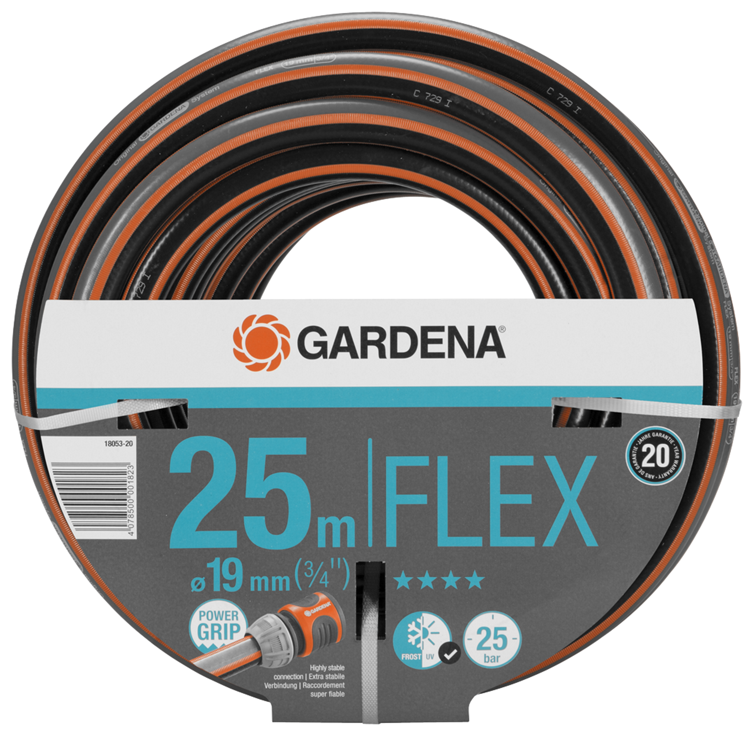 Wąż ogrodowy 19 mm(3/4") 25 m Gardena Comfort Flex