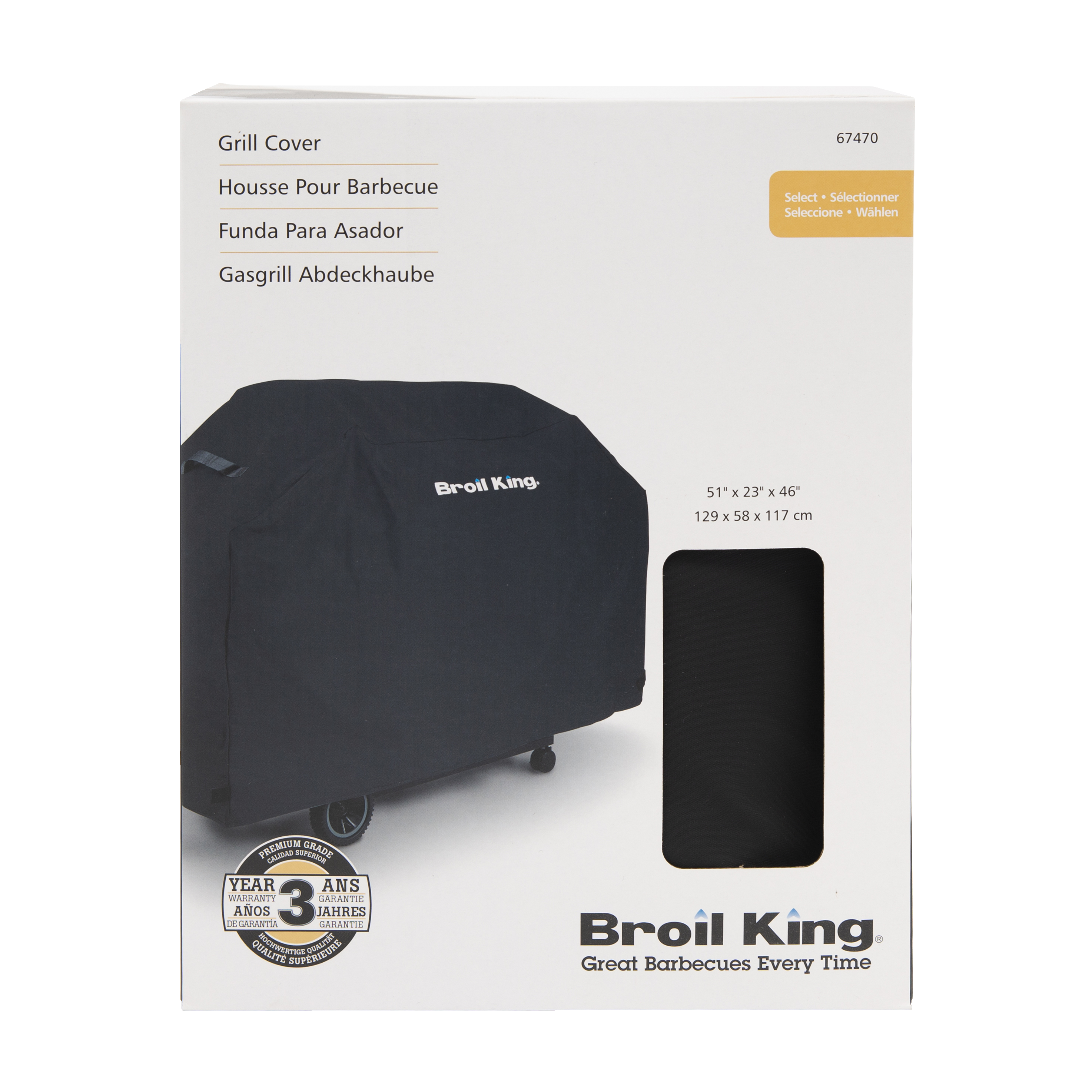 Pokrowiec na grill 117x58x129 cm Royal Broil King - 7
