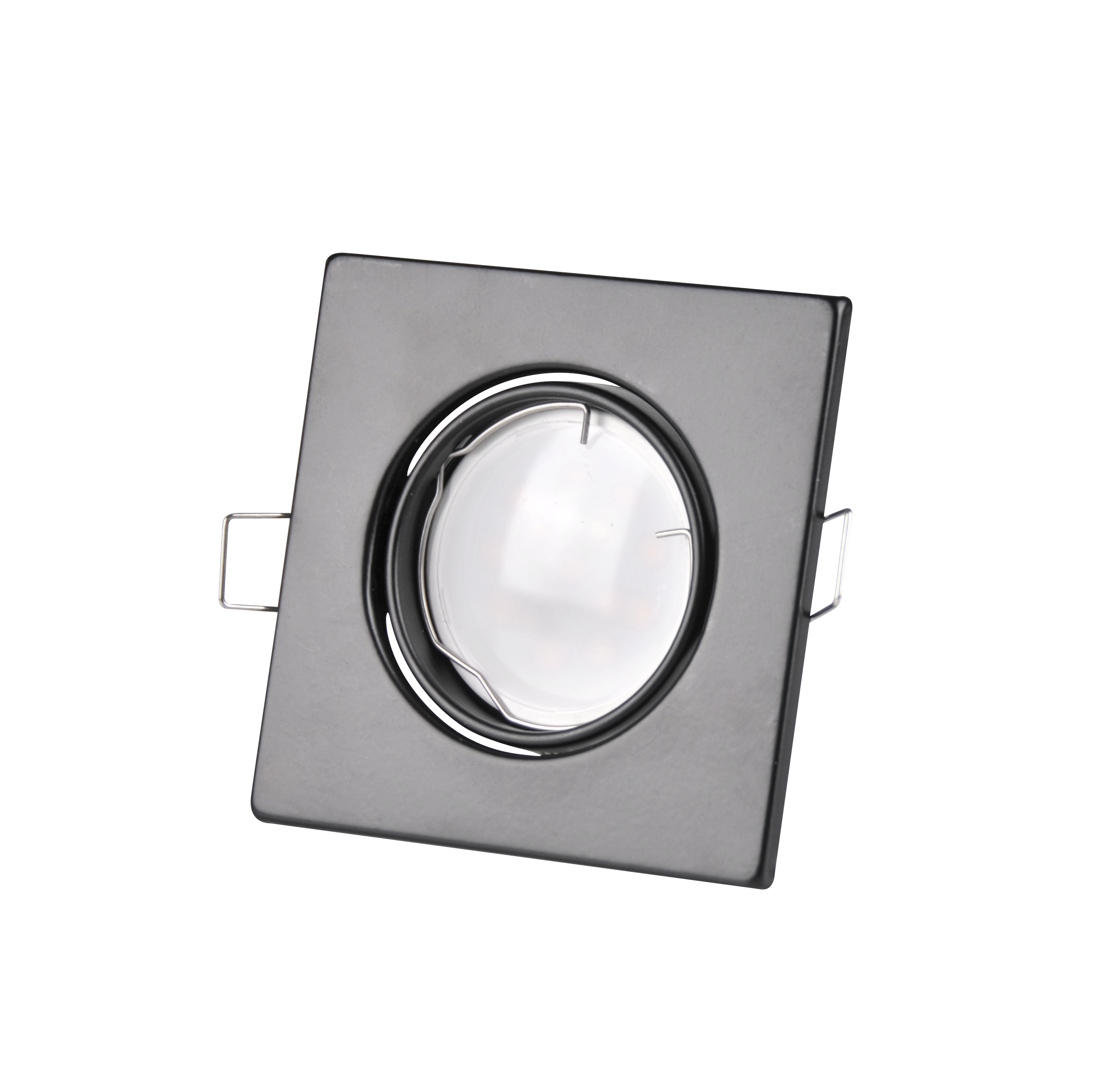 Zestaw opraw stropowych oczek 3 szt. OLIN czarne kwadratowe LED POLUX - 2