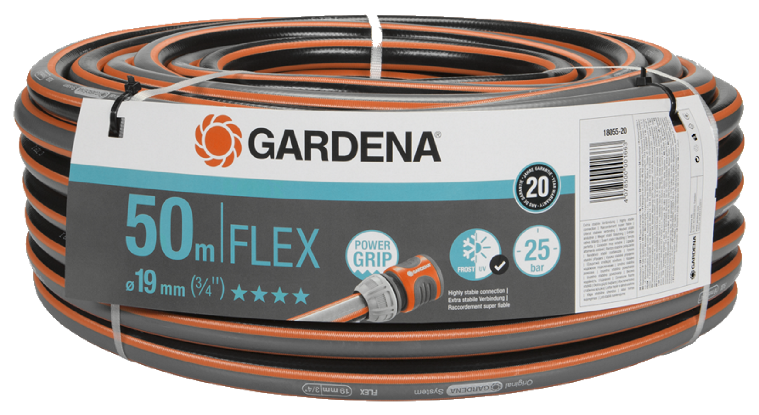 Manguera de riego GARDENA de pvc de 19 mm de ø y 50 m de longitud - 3