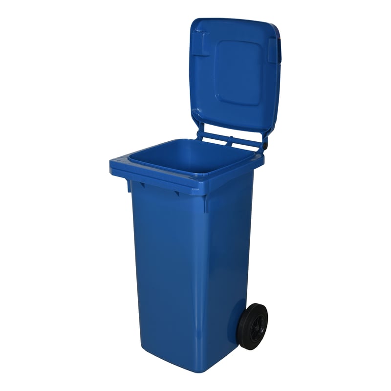 Pojemnik na odpady papierowe 120l niebieski