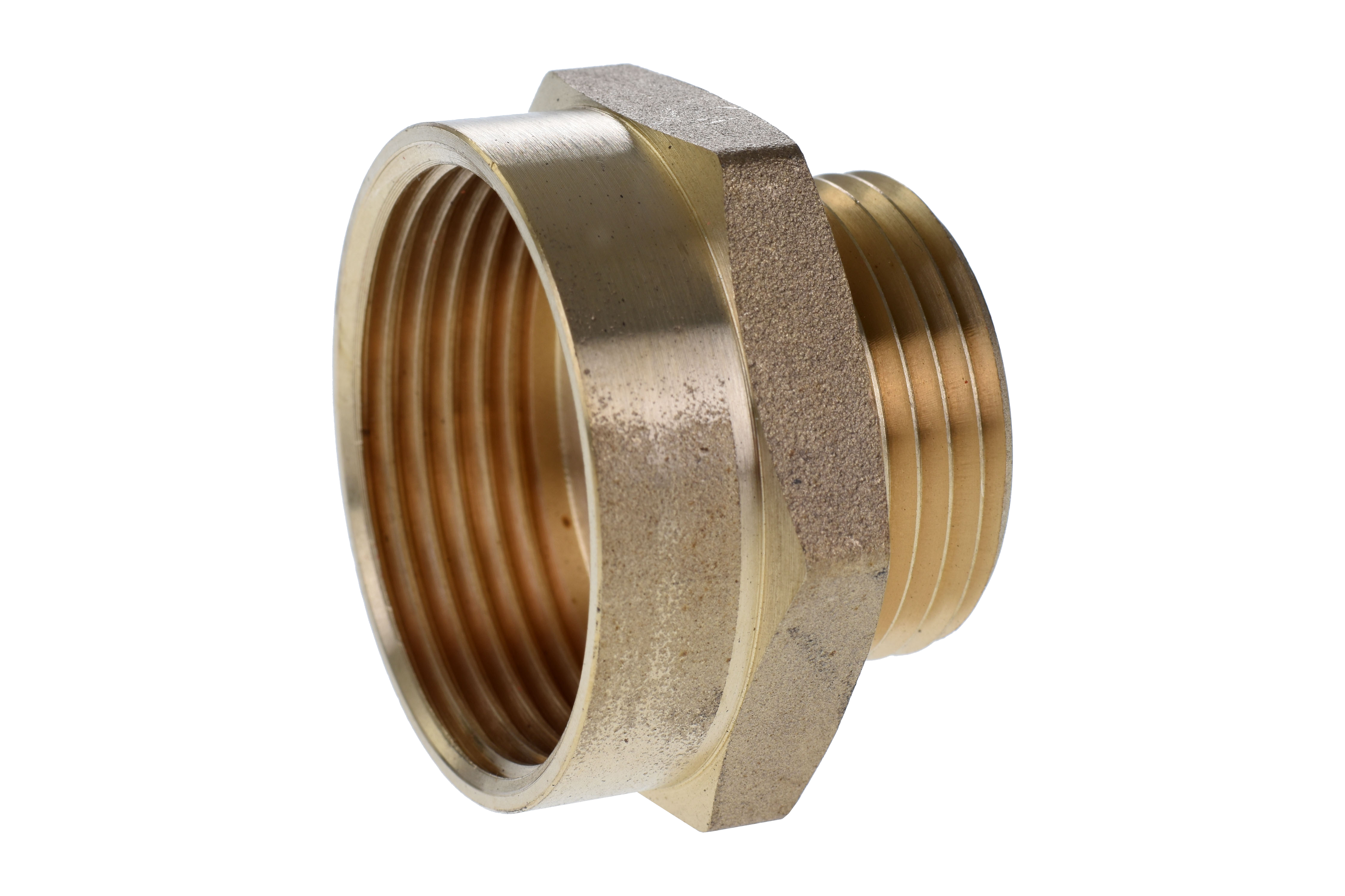 Nypel redukcyjny GW1 1/4"-GZ1" mosiężny