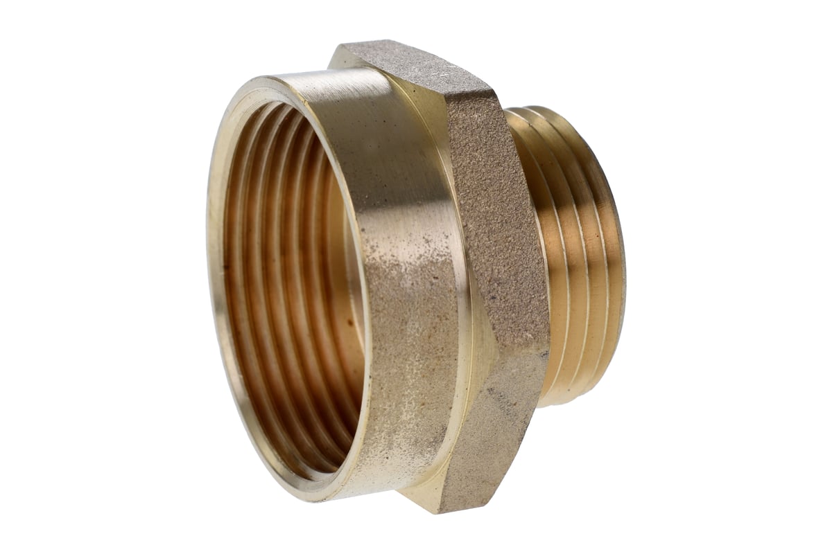 Nypel redukcyjny GW1 1/4"-GZ1" mosiężny