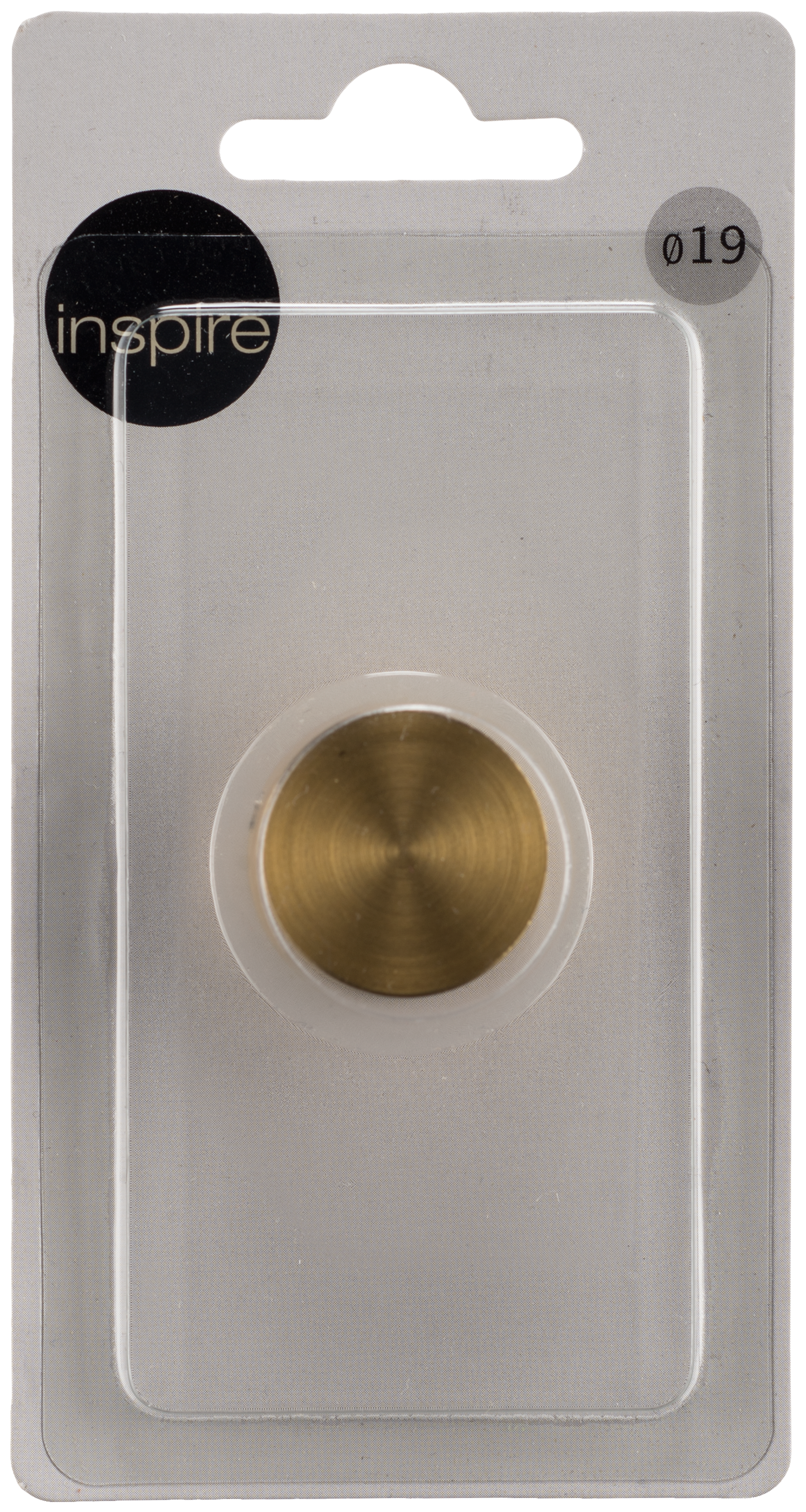 Końcówka do karnisza Luna mosiądz mat 19 mm Inspire - 2