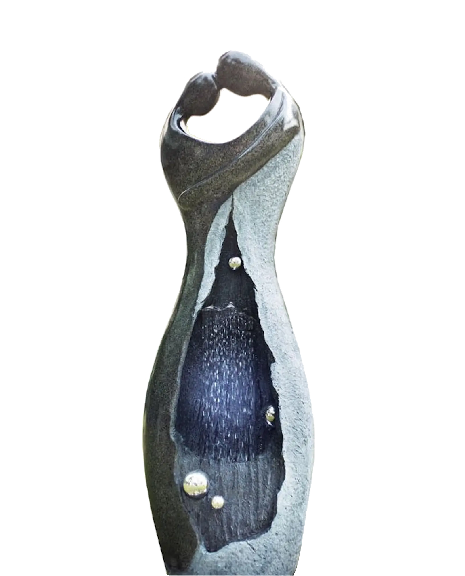 Fontanna dekoracyjna do ogrodu kompozytowa Para dos