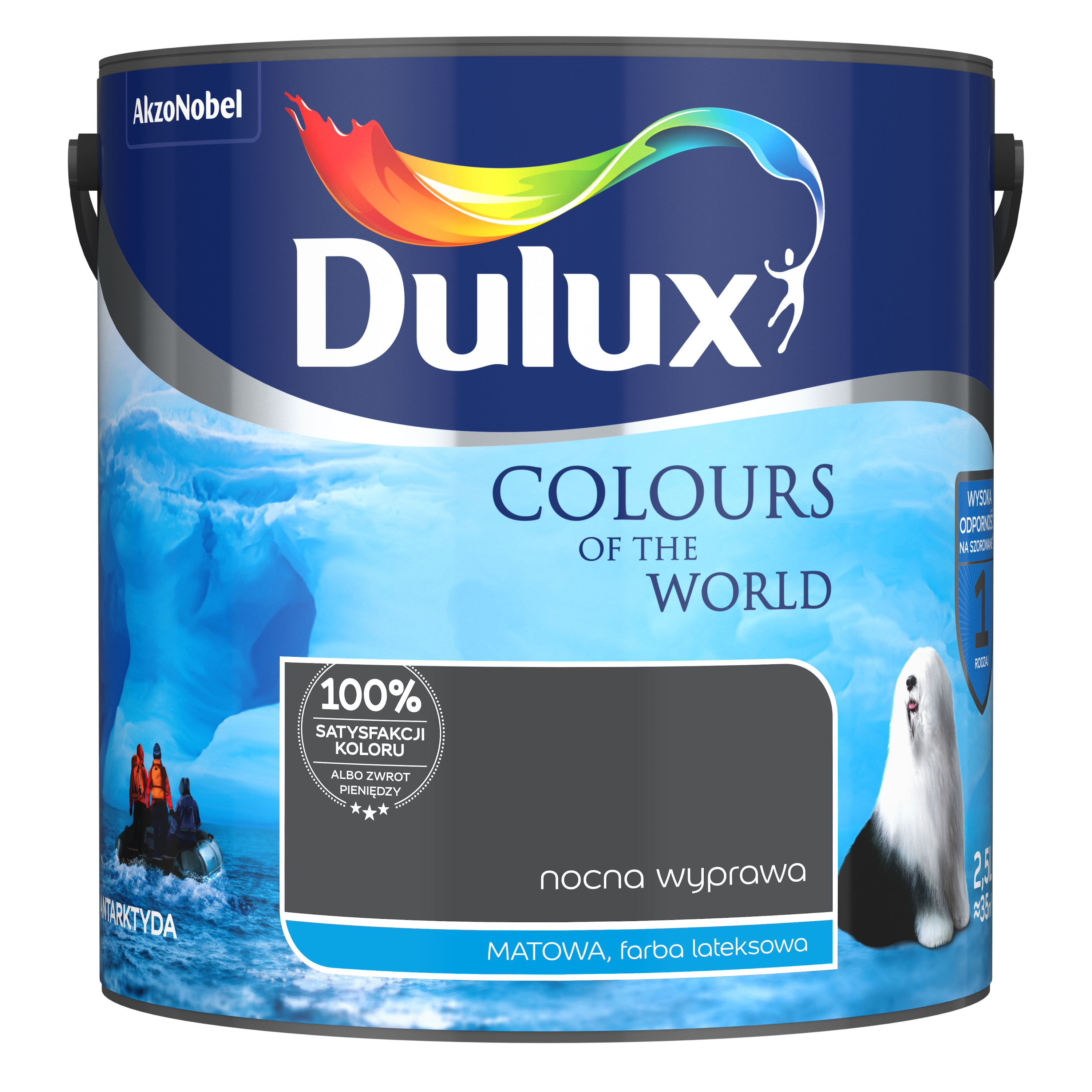Farba Dulux Kolory świata Nocna wyprawa 2.5 l