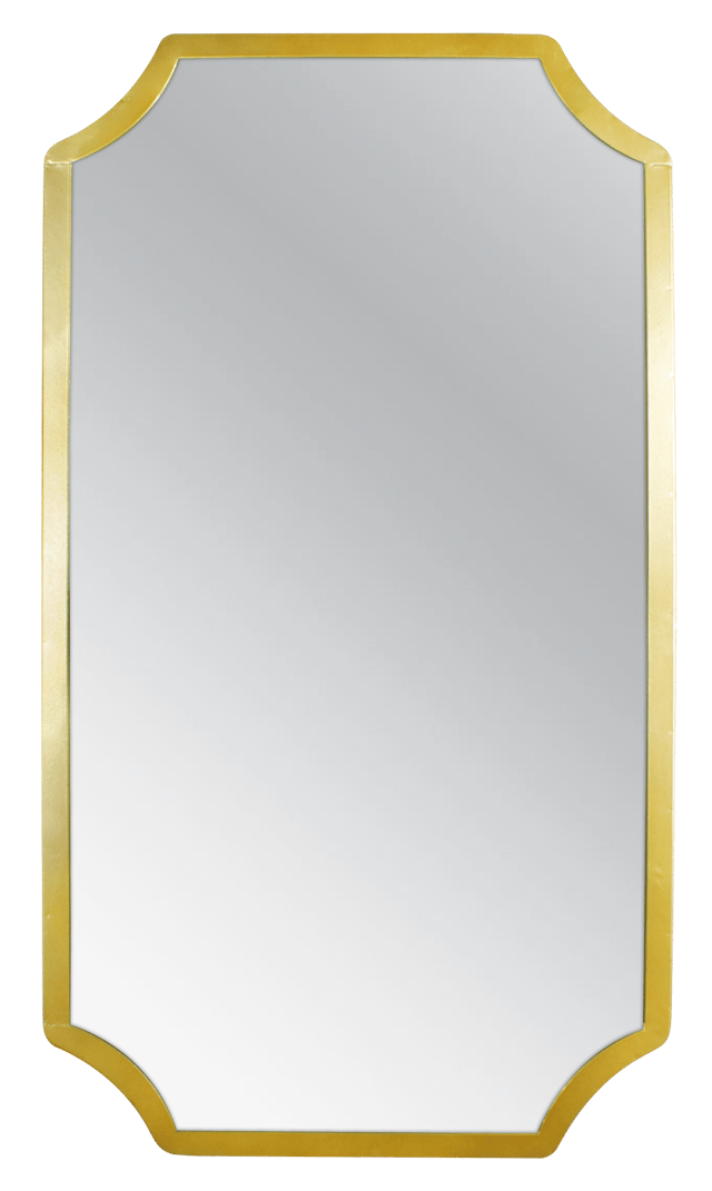 Lustro Amery złote 38 x 69 cm