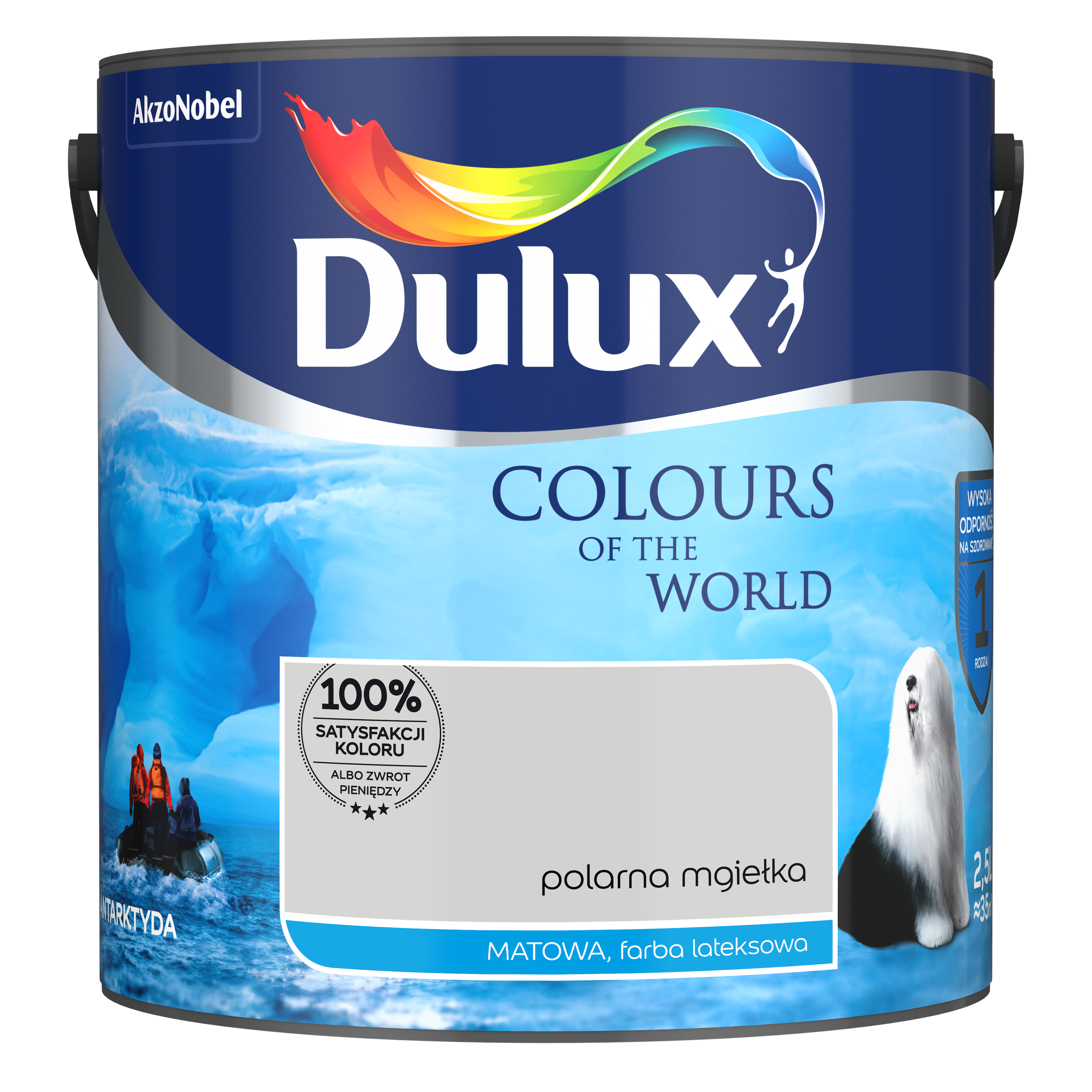 Farba Dulux Kolory świata Polarna mgiełka 2.5 l