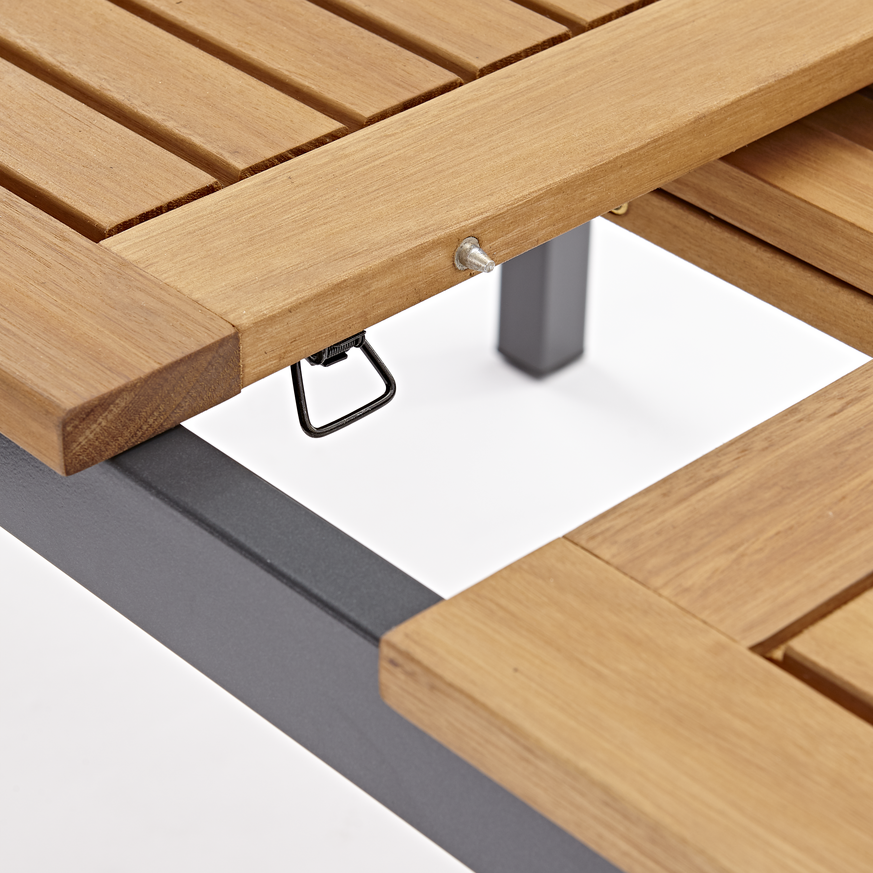 Stół ogrodowy Oris 100x180/240 cm drewniany Naterial - 19