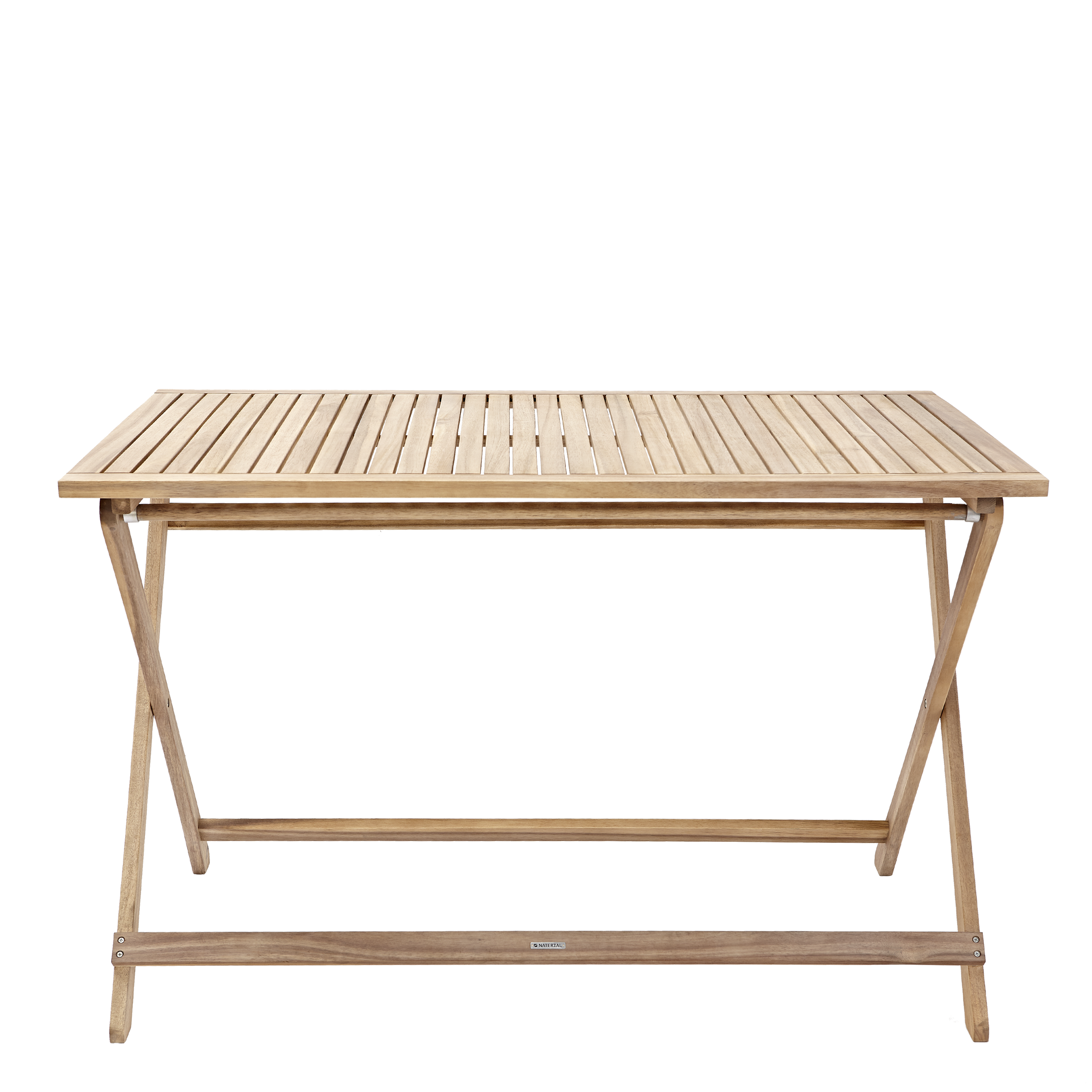 Mesa de madeira NATERIAL SOLIS ORIGAMI 114X70CM ACACIA - 19